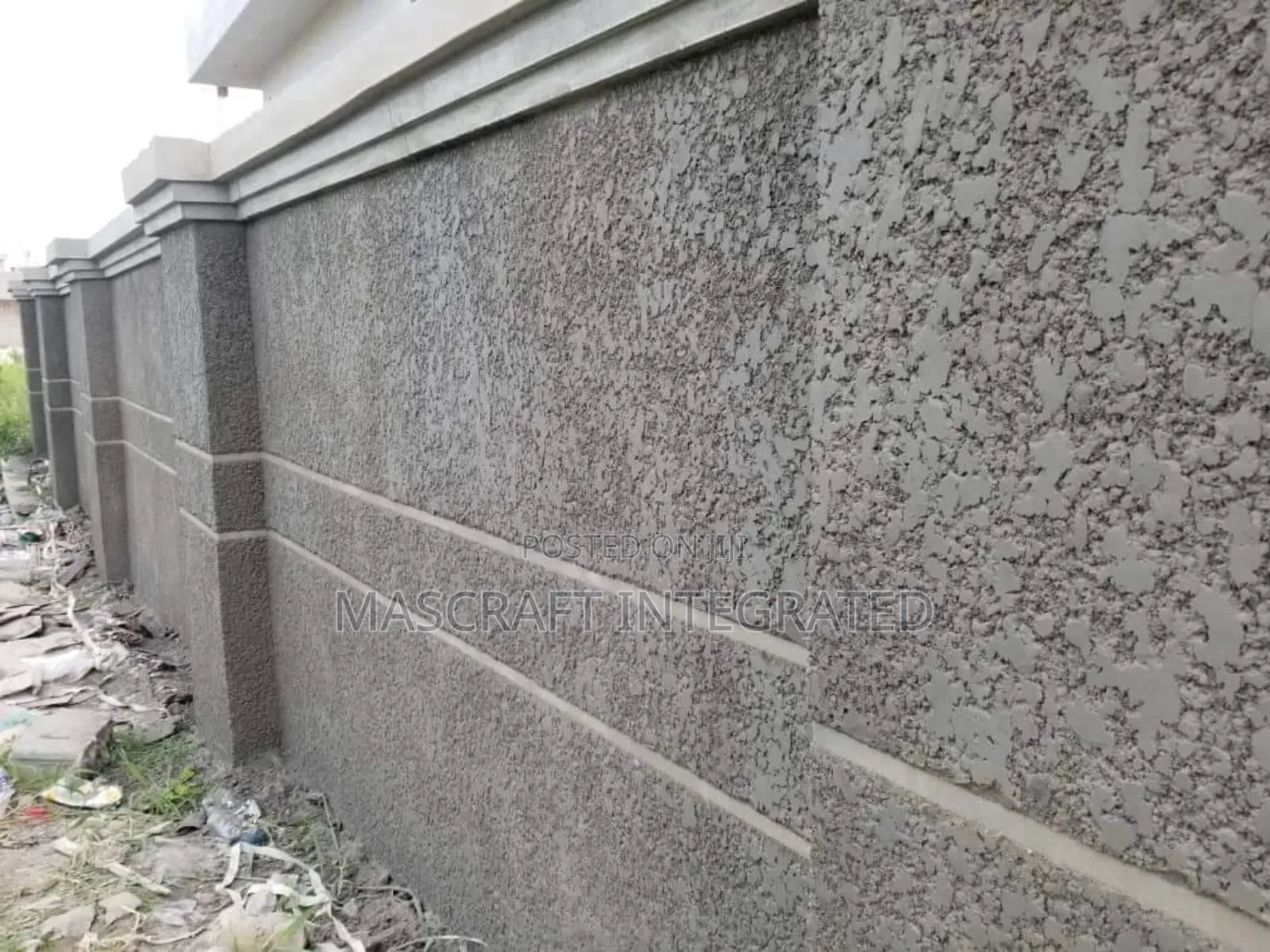 Tyrolean Wall Plaster Design