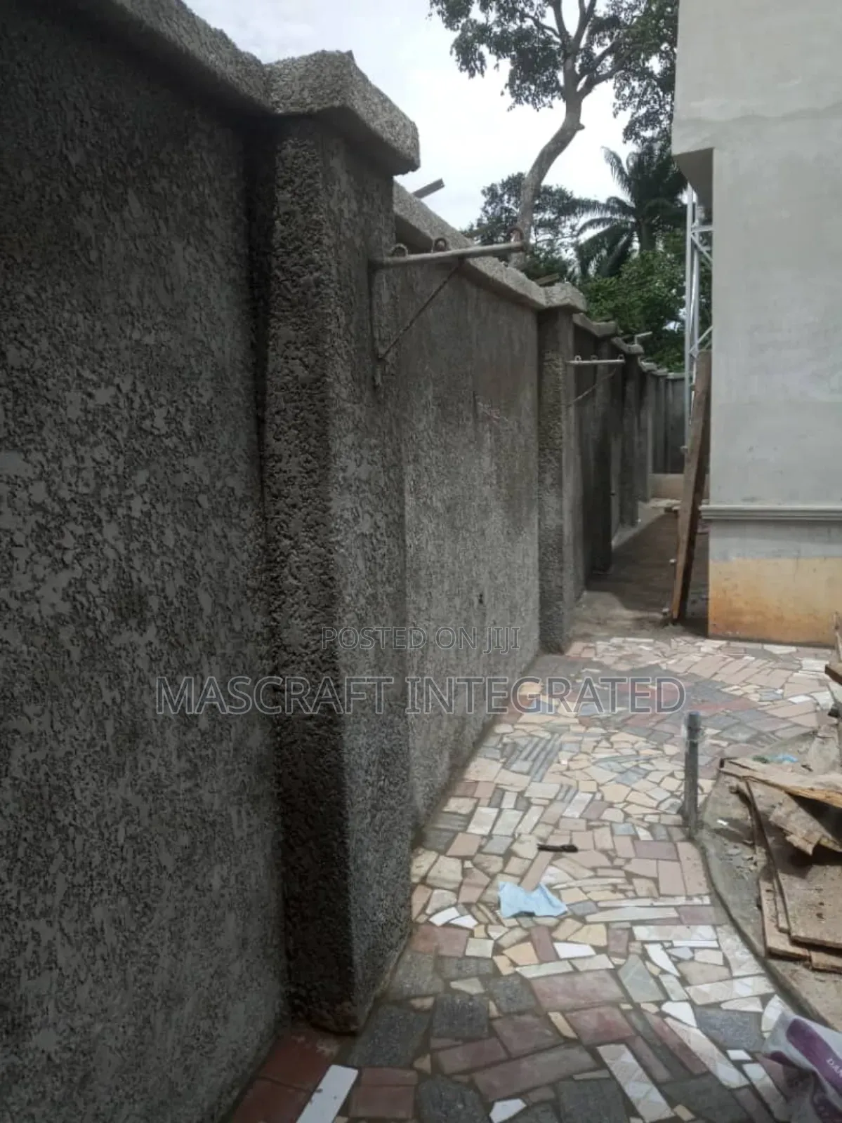 Tyrolean Wall Plaster Design