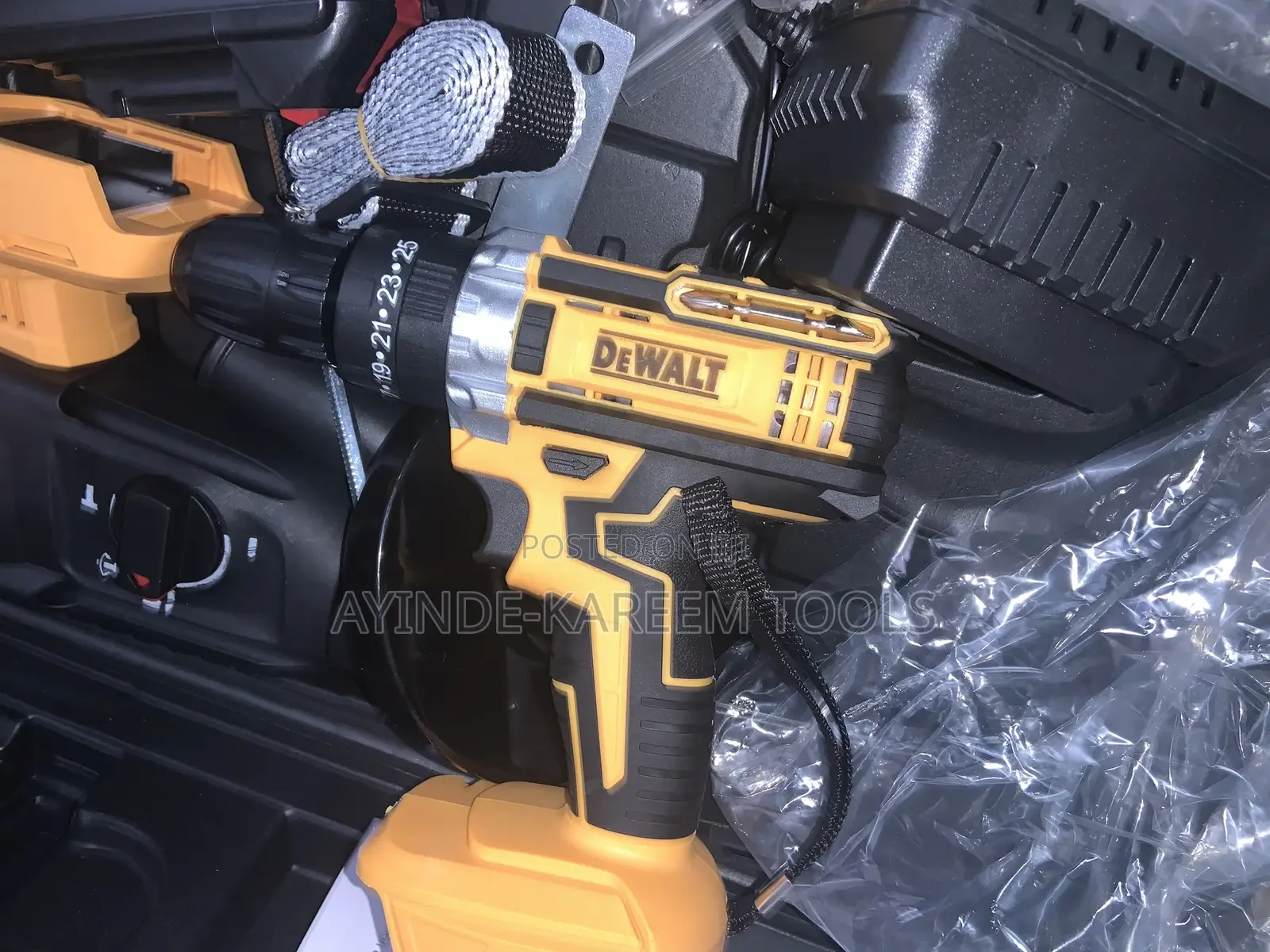 4-1 Cordless Tools Set With Grinder ,Rottary,Screw Impact