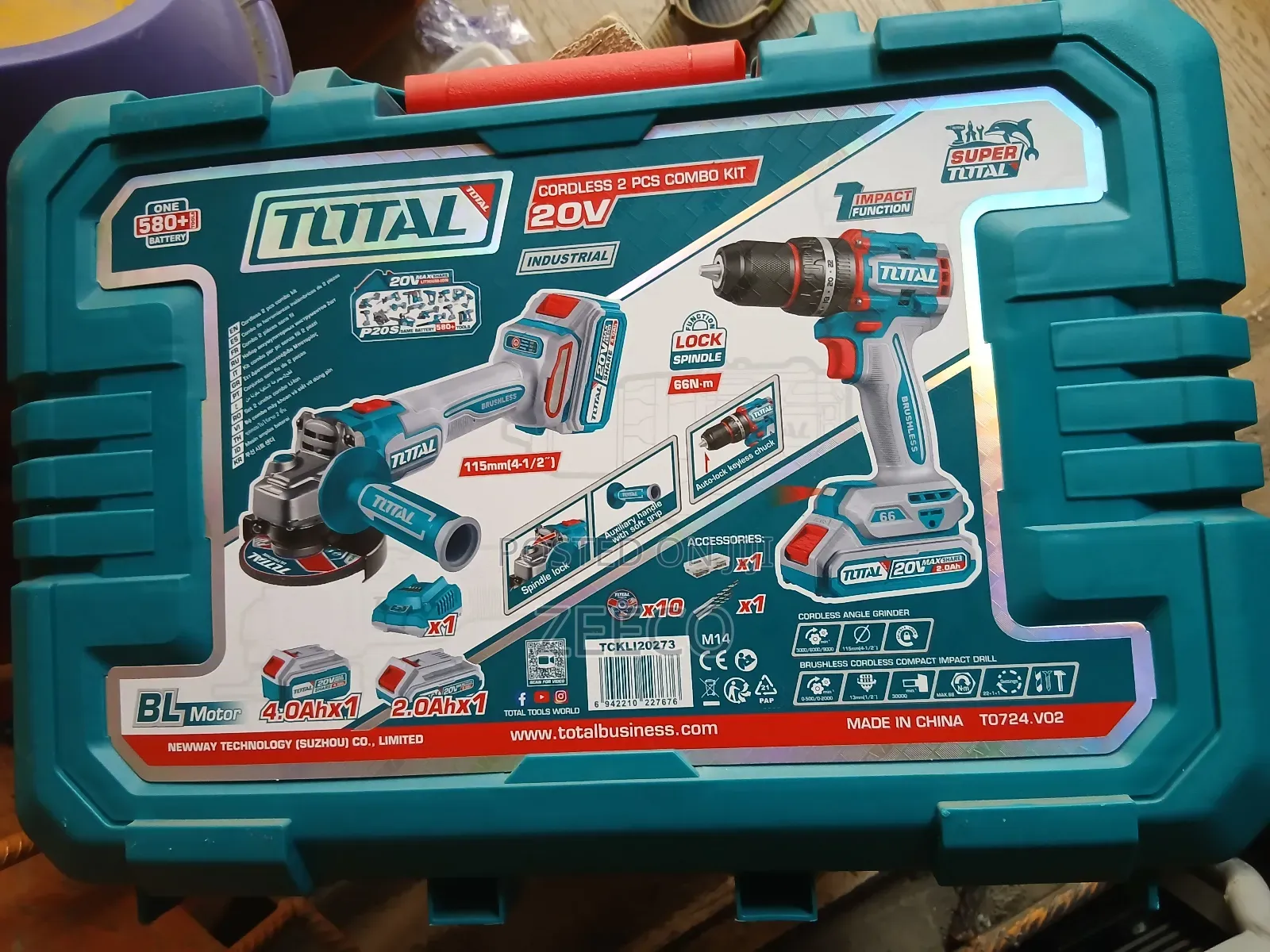 Combo Cordless Kit 2pcs