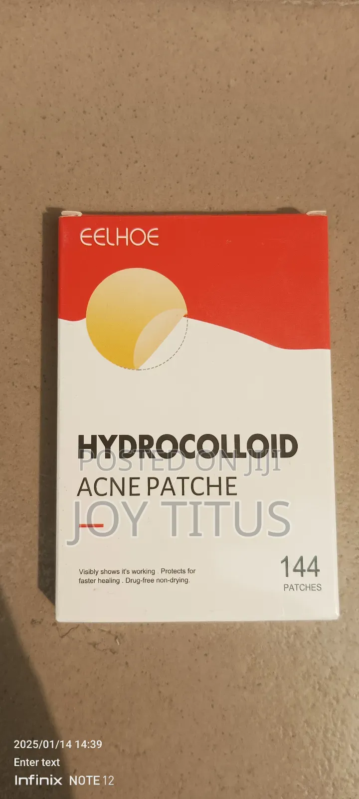 Hydrocolloid Acne Patch 144 Patches