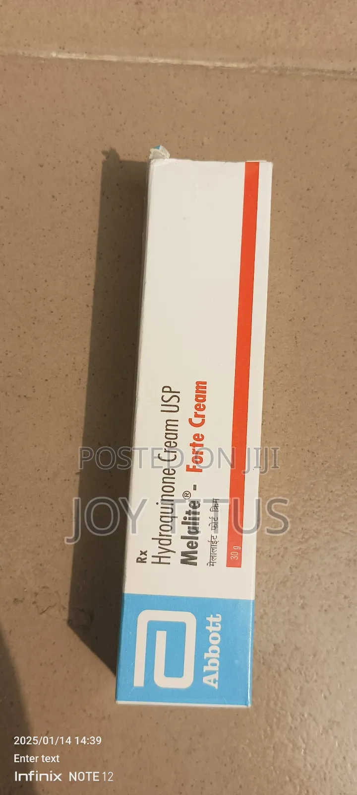 Abbott Hydroquinone Cream 30g