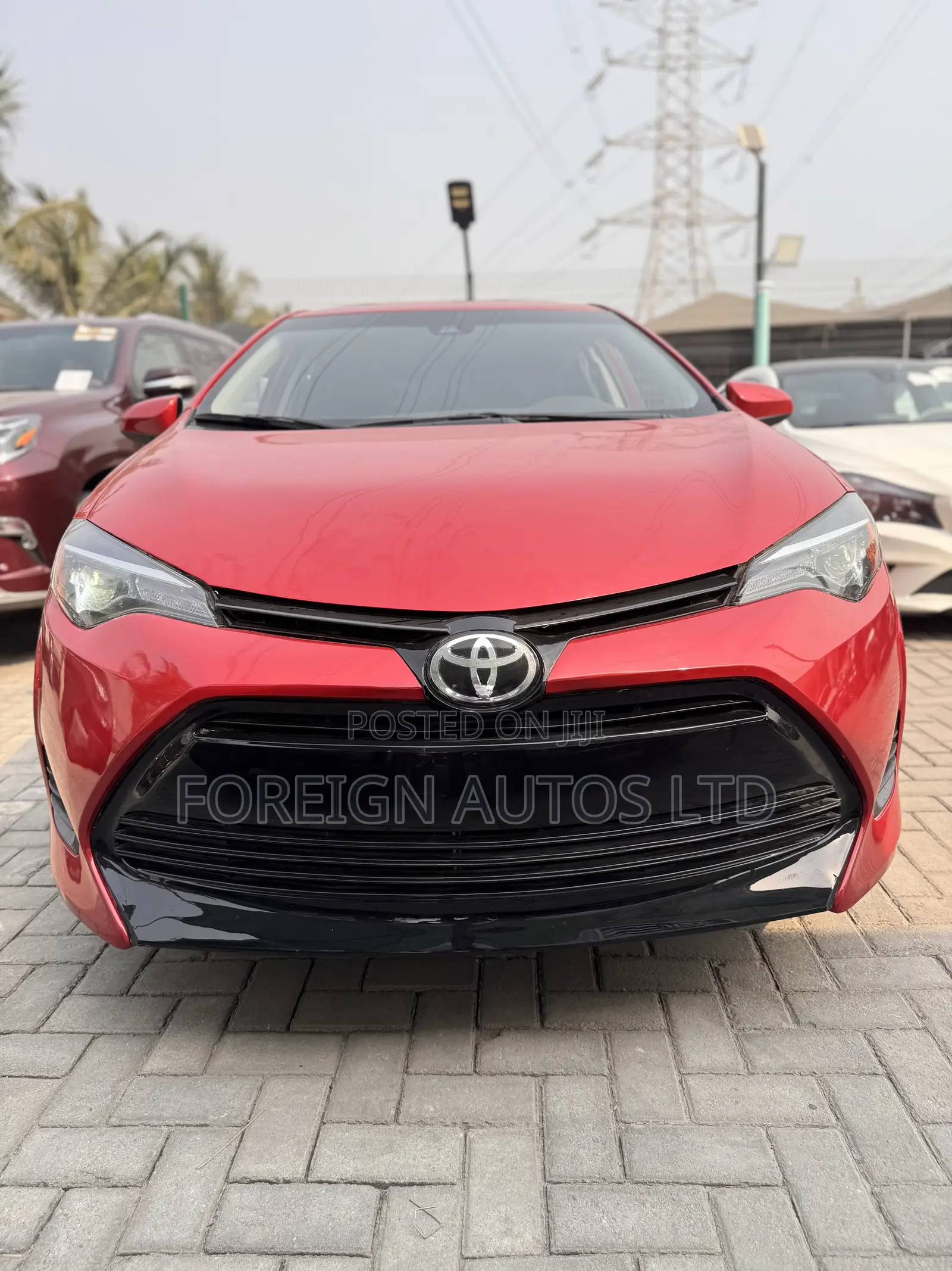 Toyota Corolla 2019 Red