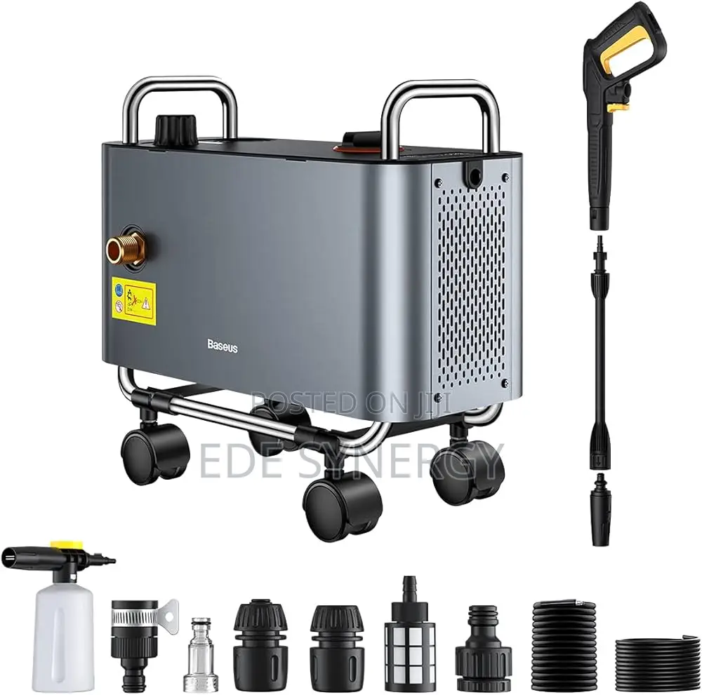 1300W Portable Electric 5-in-1 Adjustable Pressure Washer.