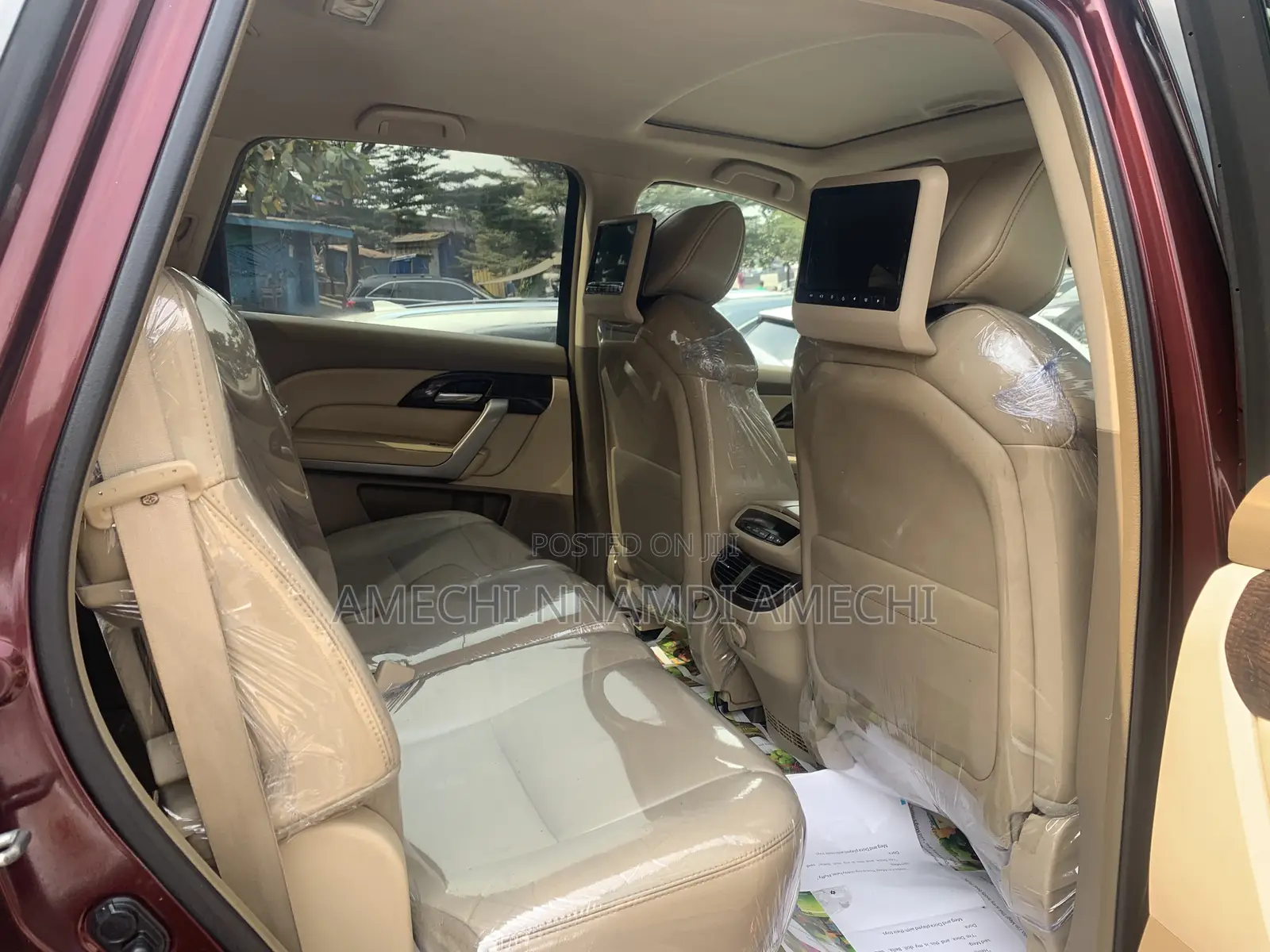Acura MDX Advance Package SUV AWD (3.7L 6cyl 6A) 2013 Red