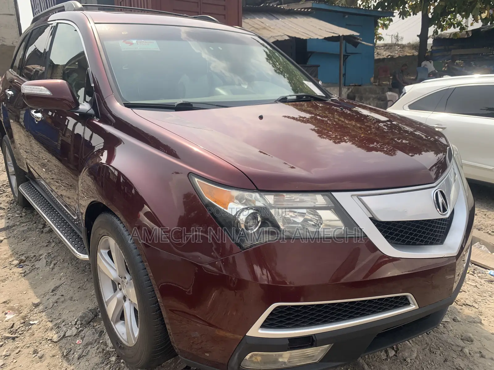 Acura MDX Advance Package SUV AWD (3.7L 6cyl 6A) 2013 Red
