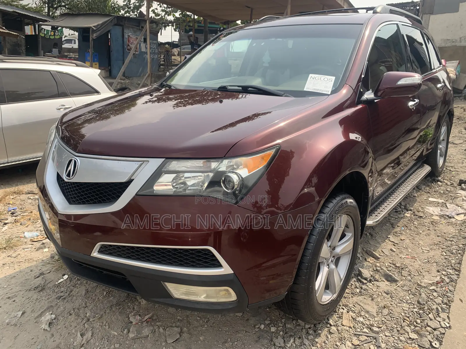 Acura MDX Advance Package SUV AWD (3.7L 6cyl 6A) 2013 Red