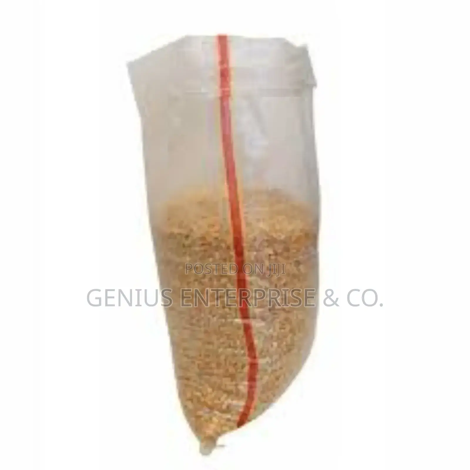 Plain Transparent 50kg Rice Bag(Woven Sack in Dozen) 12pcs