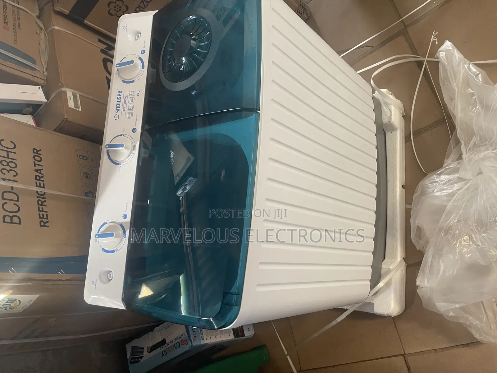 Brand New Snowsea 8kg Full Copper Engine Washing Machine