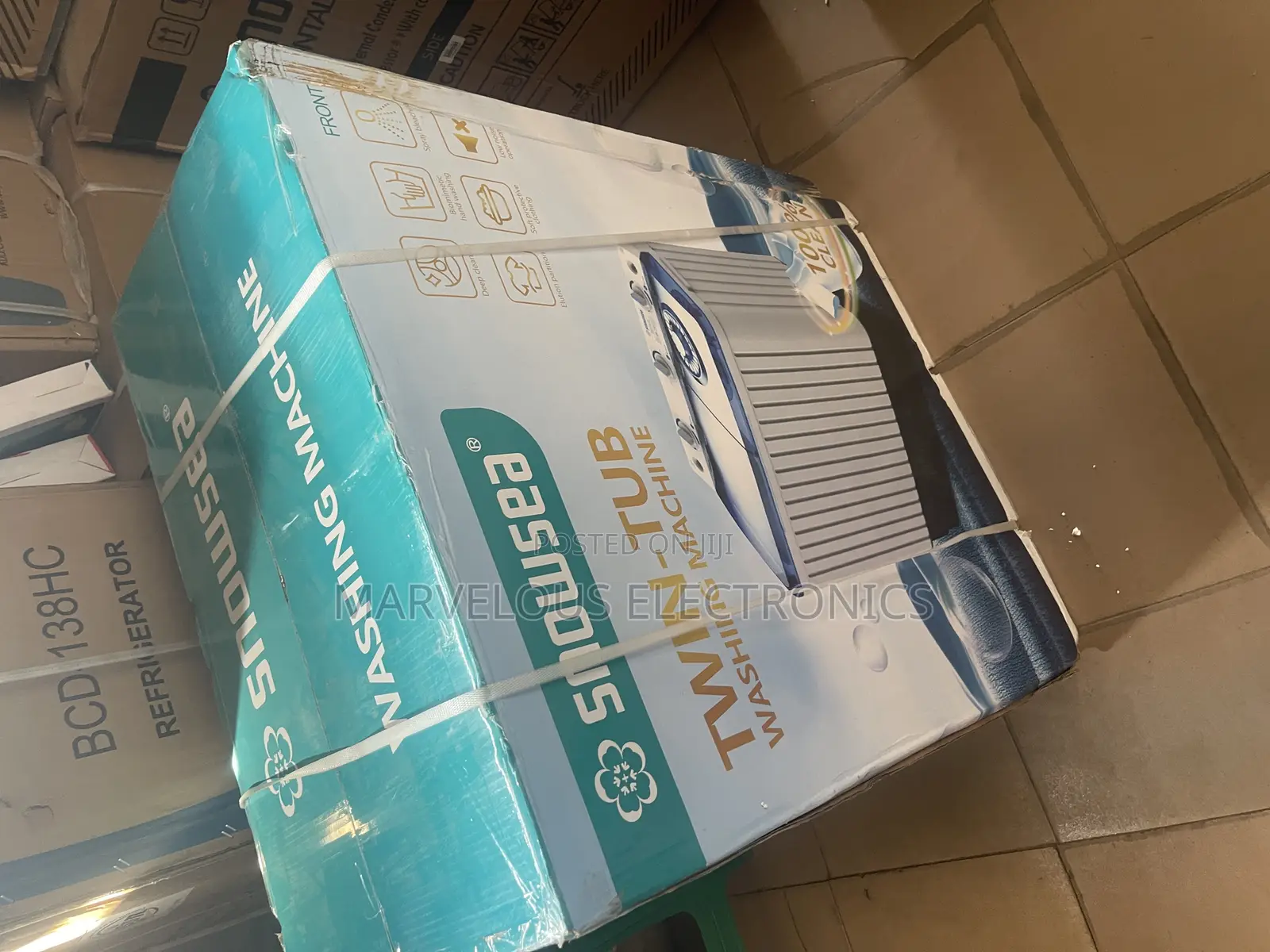 Brand New Snowsea 8kg Full Copper Engine Washing Machine