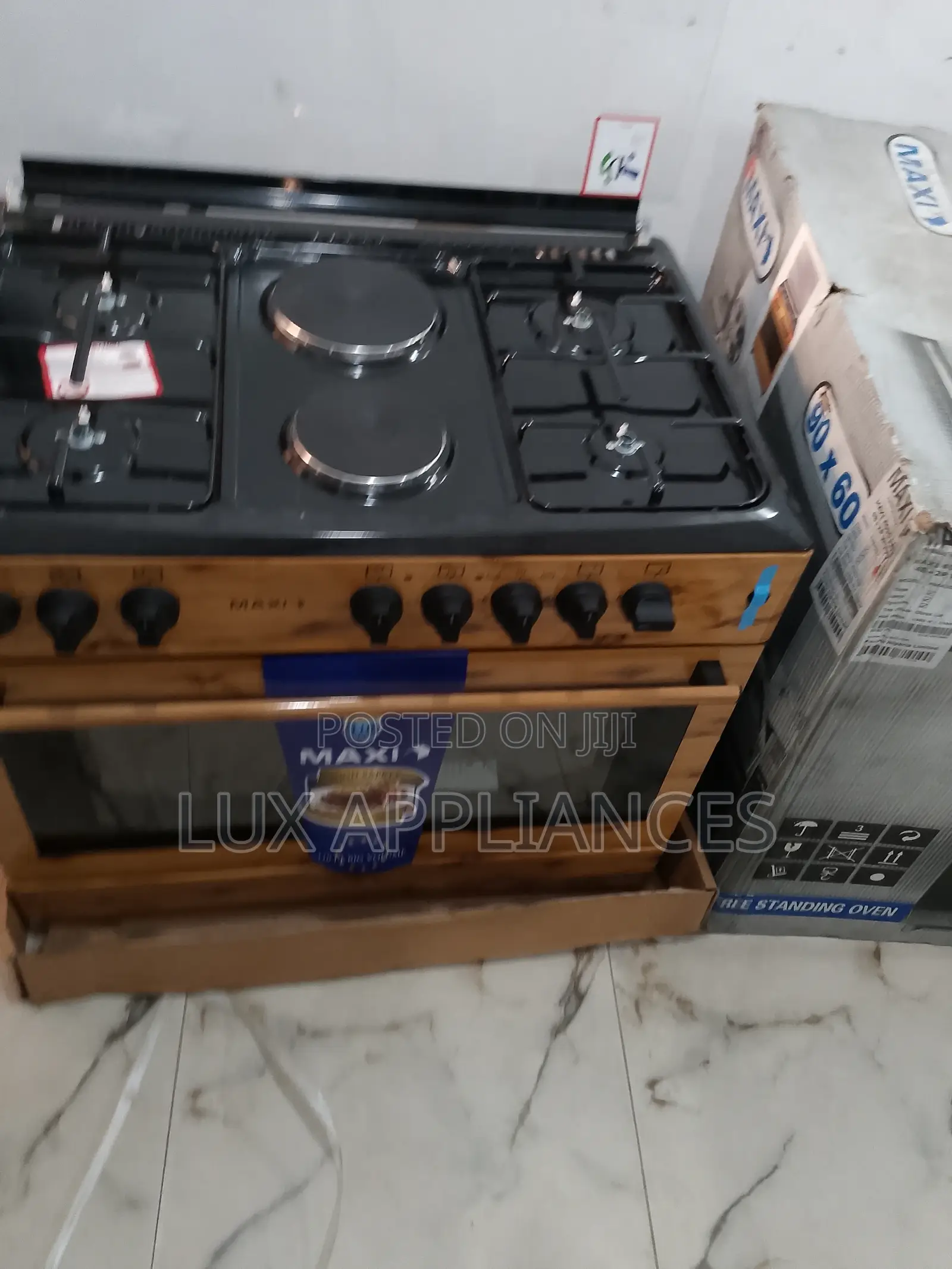 Maxi 60*90 (4+2) Wooden Gas Burner
