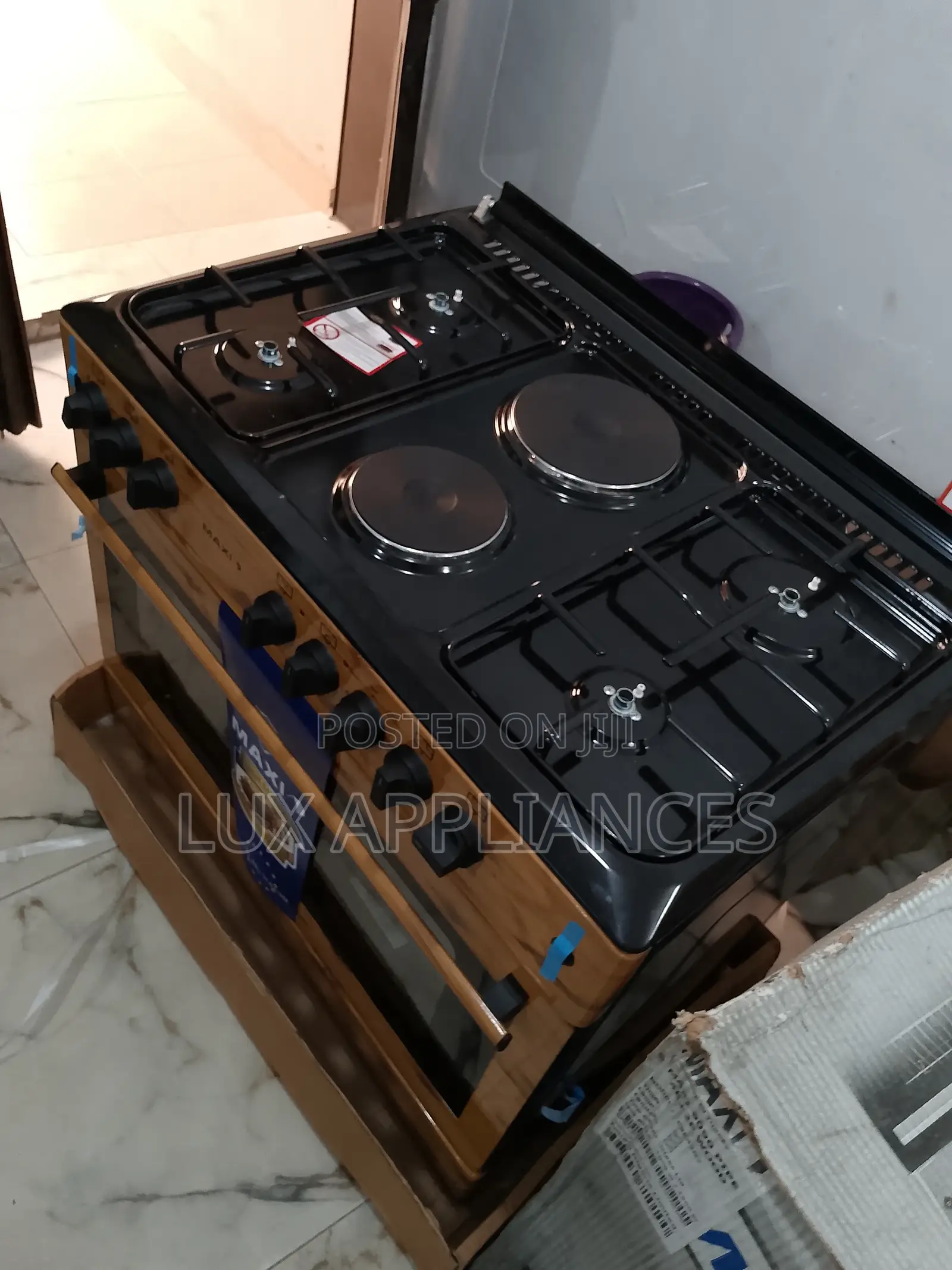 Maxi 60*90 (4+2) Wooden Gas Burner