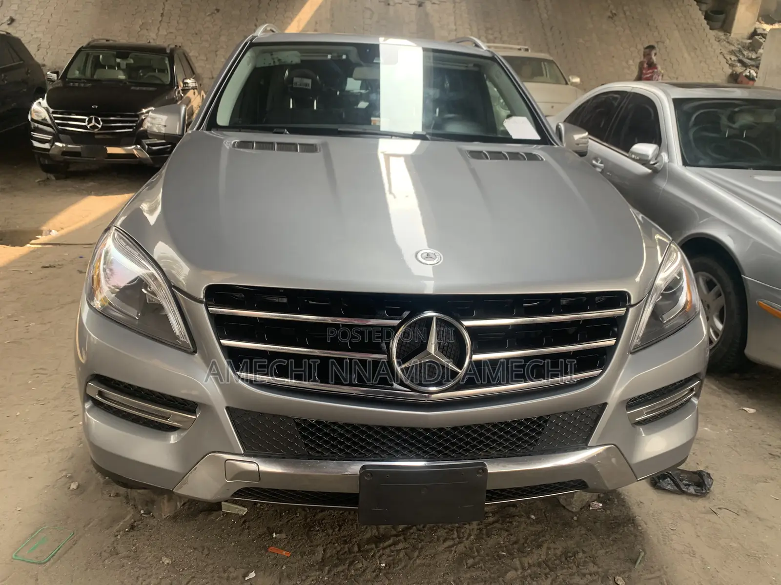 Mercedes-Benz M Class ML350 4MATIC 4dr SUV AWD (3.5L 6cyl 7A) 2015 Gray