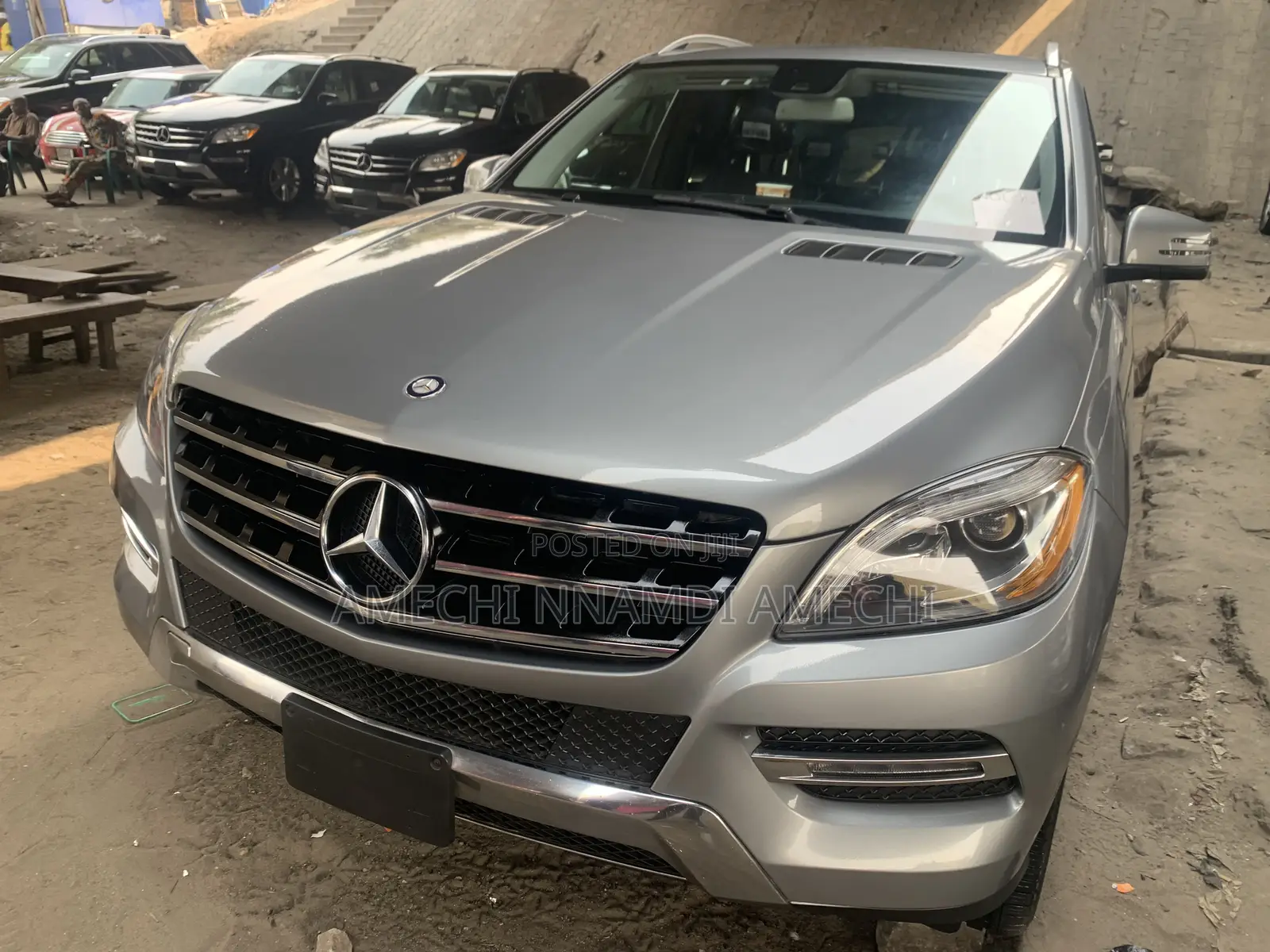 Mercedes-Benz M Class ML350 4MATIC 4dr SUV AWD (3.5L 6cyl 7A) 2015 Gray
