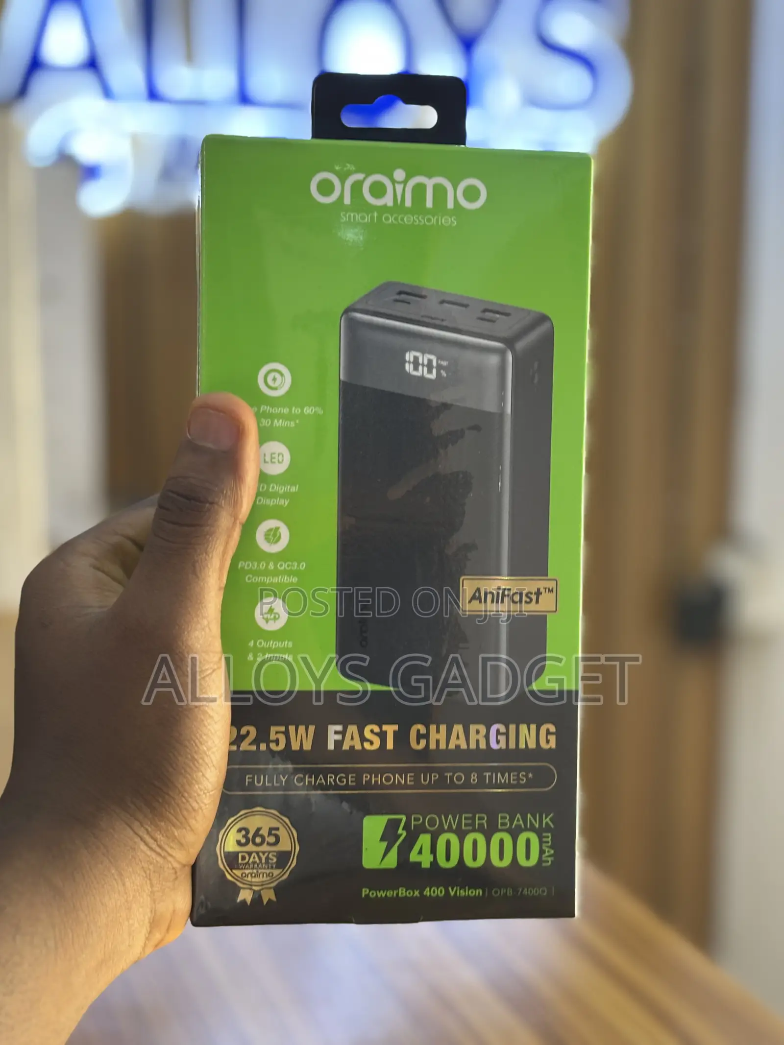Oraimo Power Bank 40000mah