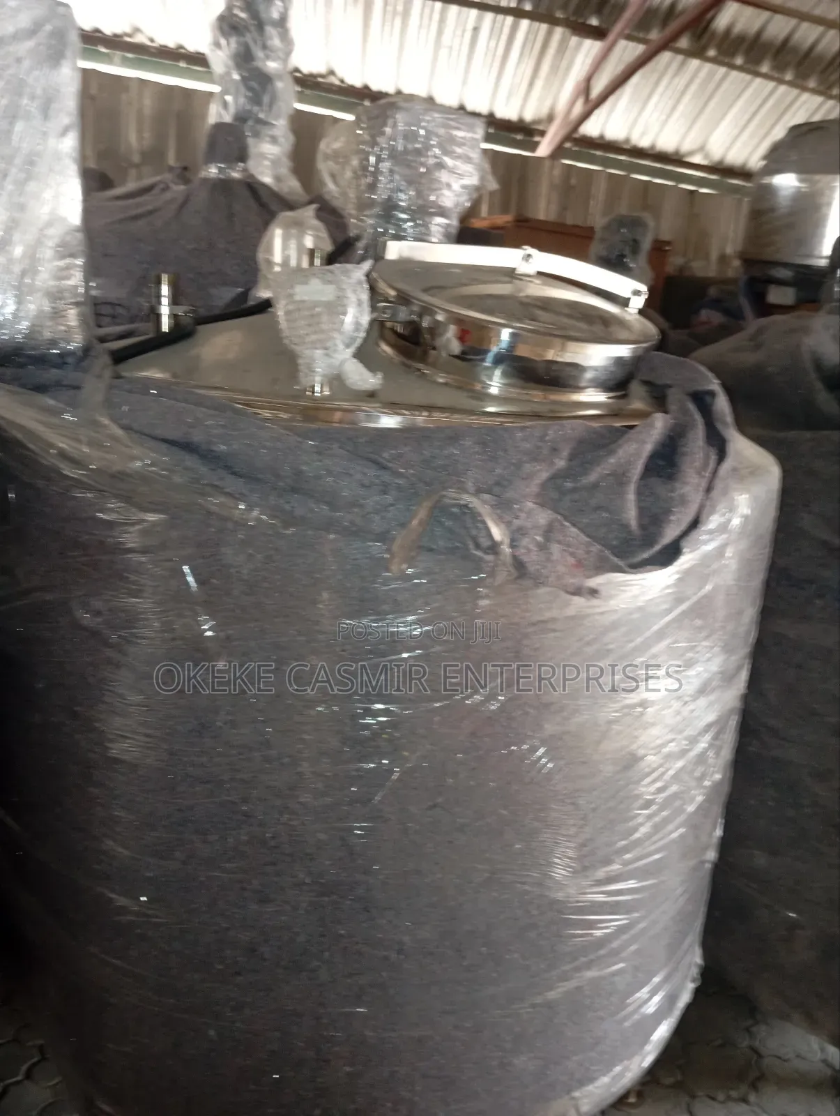 Jacket Tank Heating and Cooling 1000 Liters