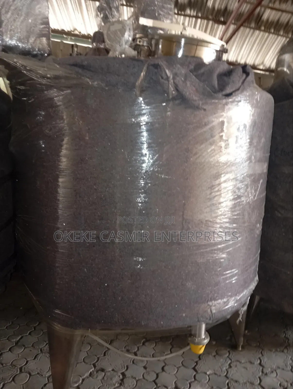 Jacket Tank Heating and Cooling 1000 Liters
