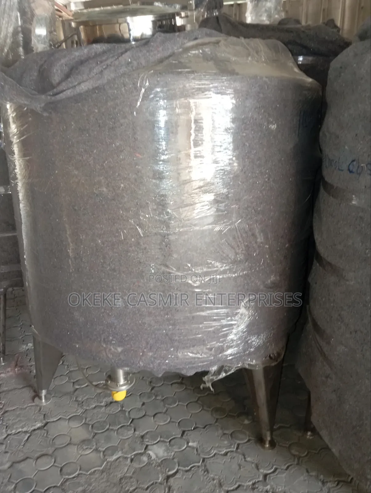 Jacket Tank Heating and Cooling 1000 Liters