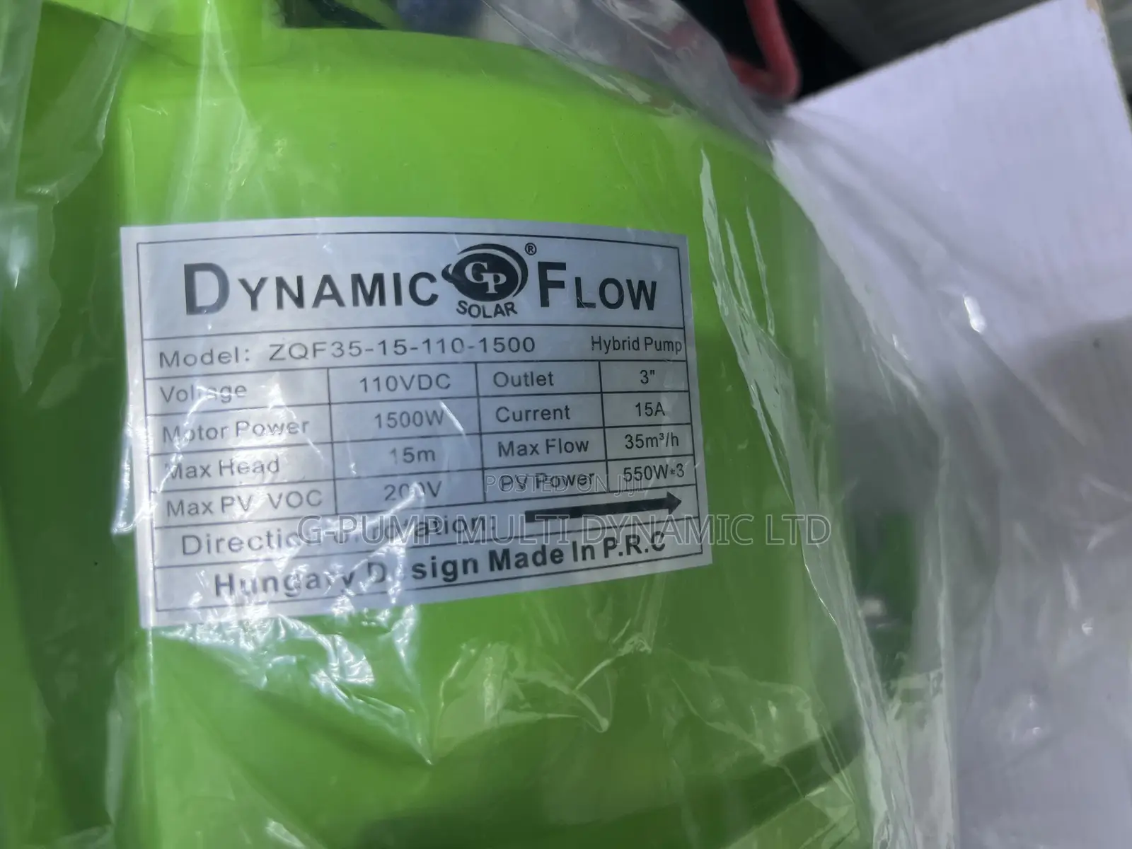 The Dynamic Flow Solar Solution Irrigation System
