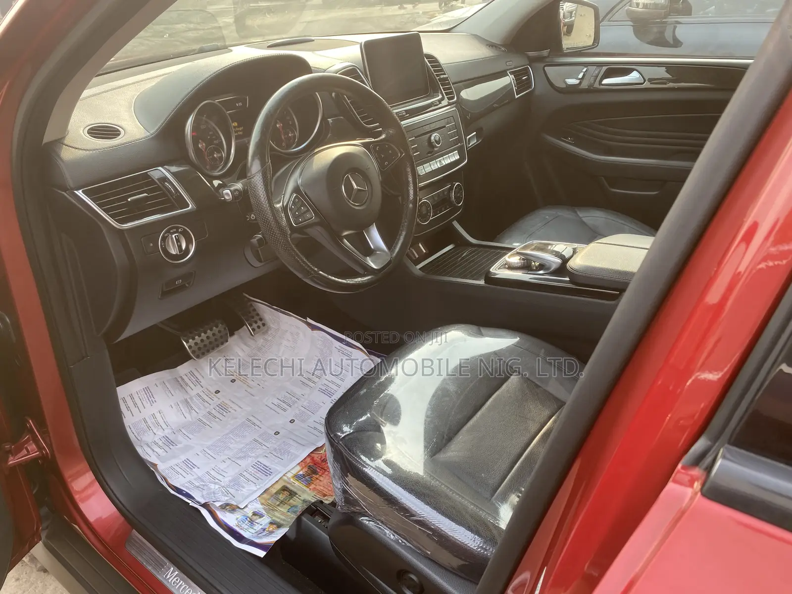 Mercedes-Benz GLE-Class 2016 Red
