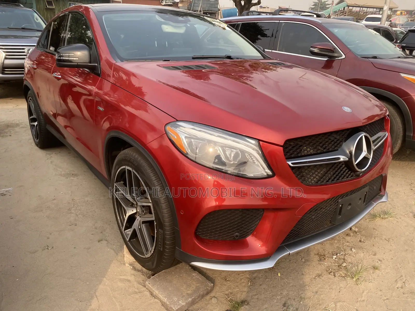 Mercedes-Benz GLE-Class 2016 Red