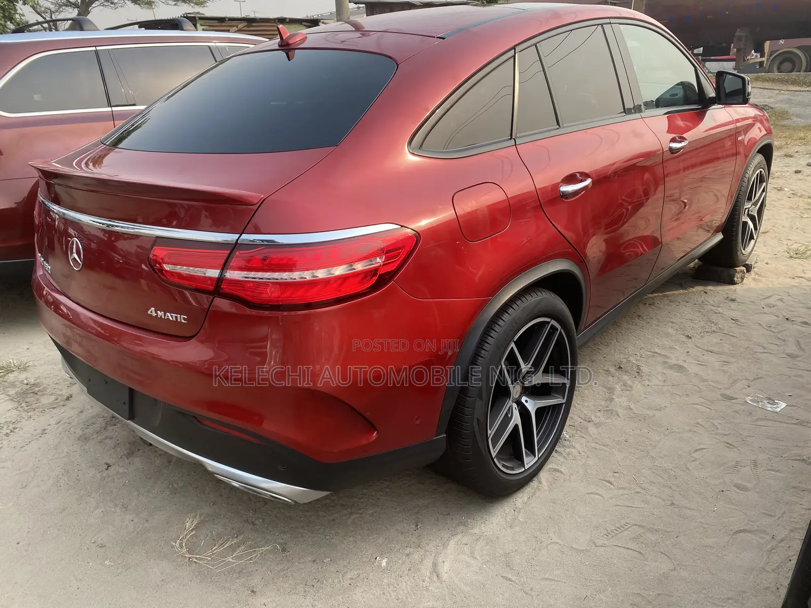 Mercedes-Benz GLE-Class 2016 Red