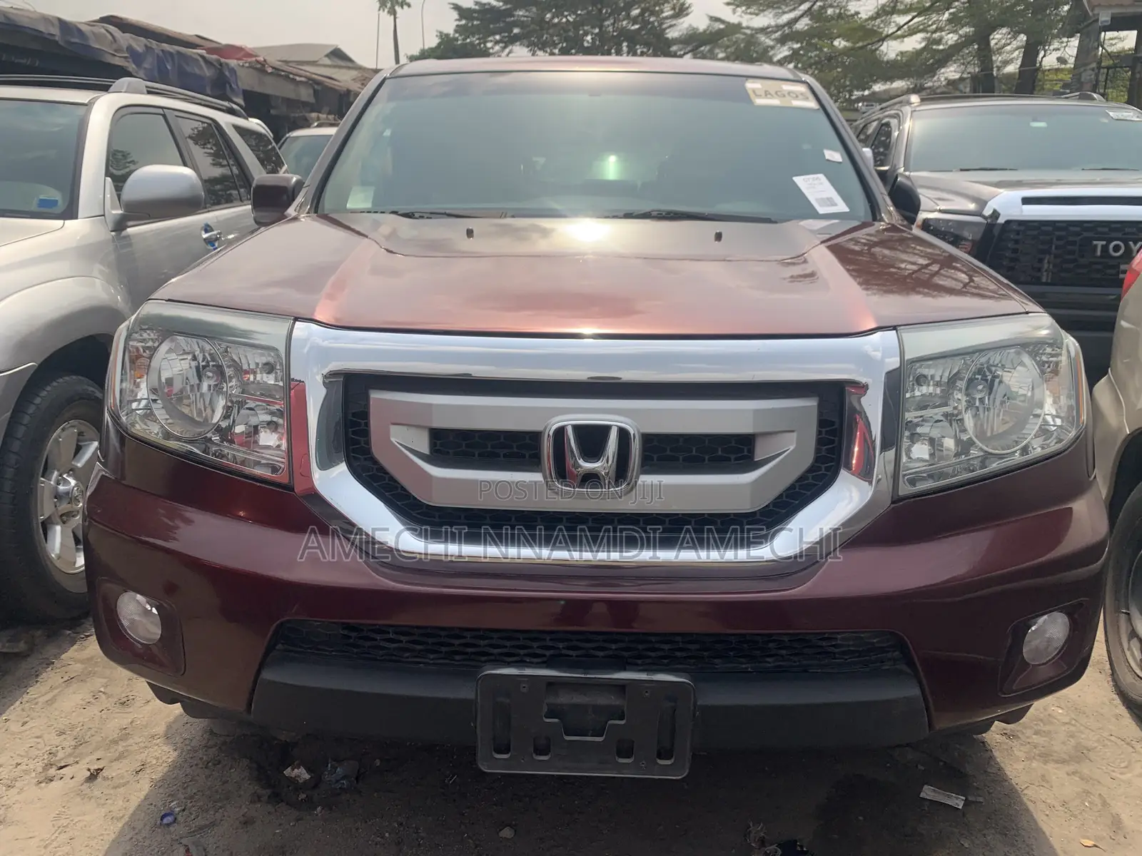 Honda Pilot 2012 Red
