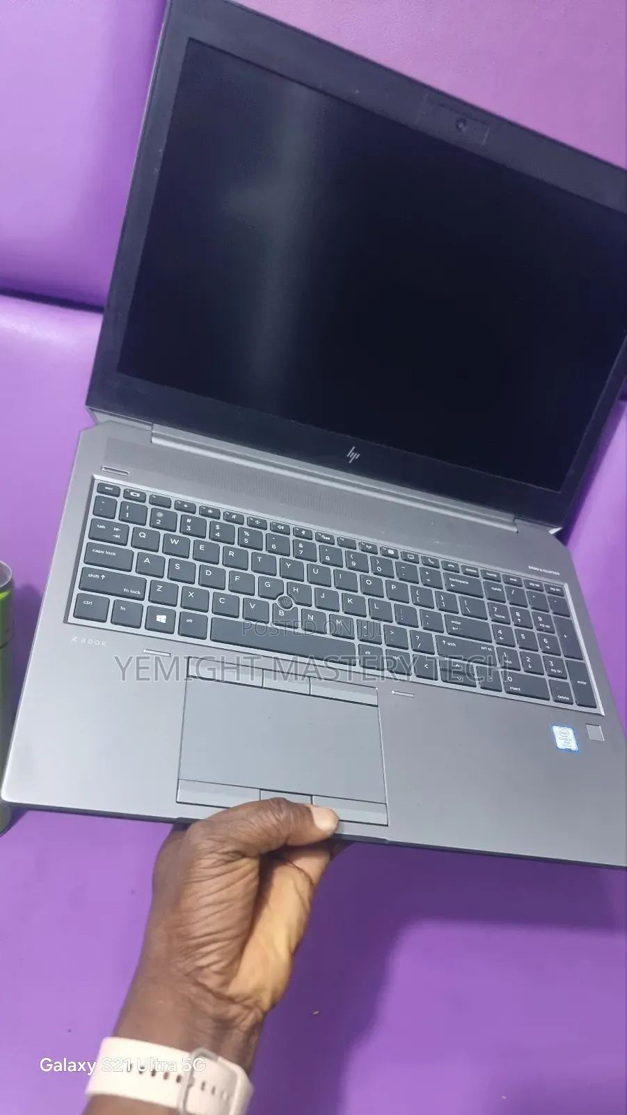 Laptop HP ZBook 17 G6 16GB Intel Core I7 SSD 512GB