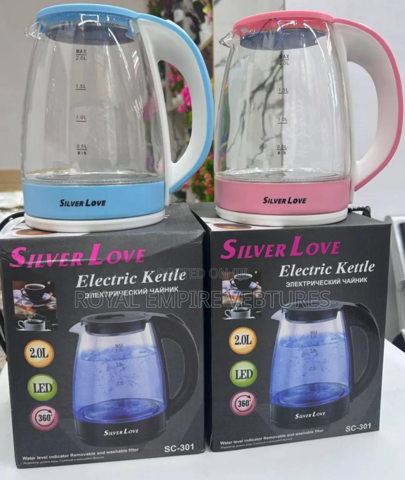 Transparent Electric Kettle