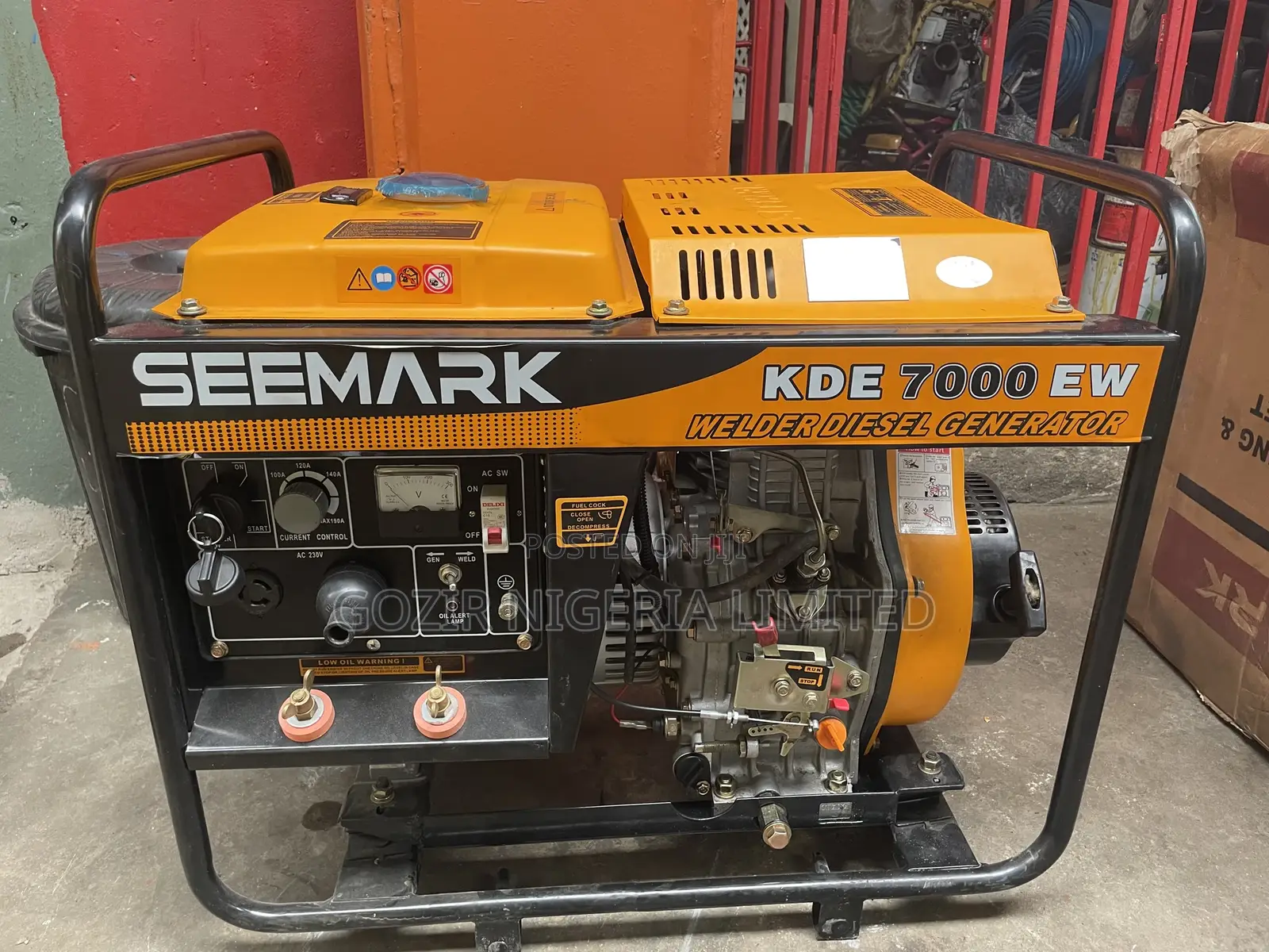 Seemark Diesel Welding and Generator Set
