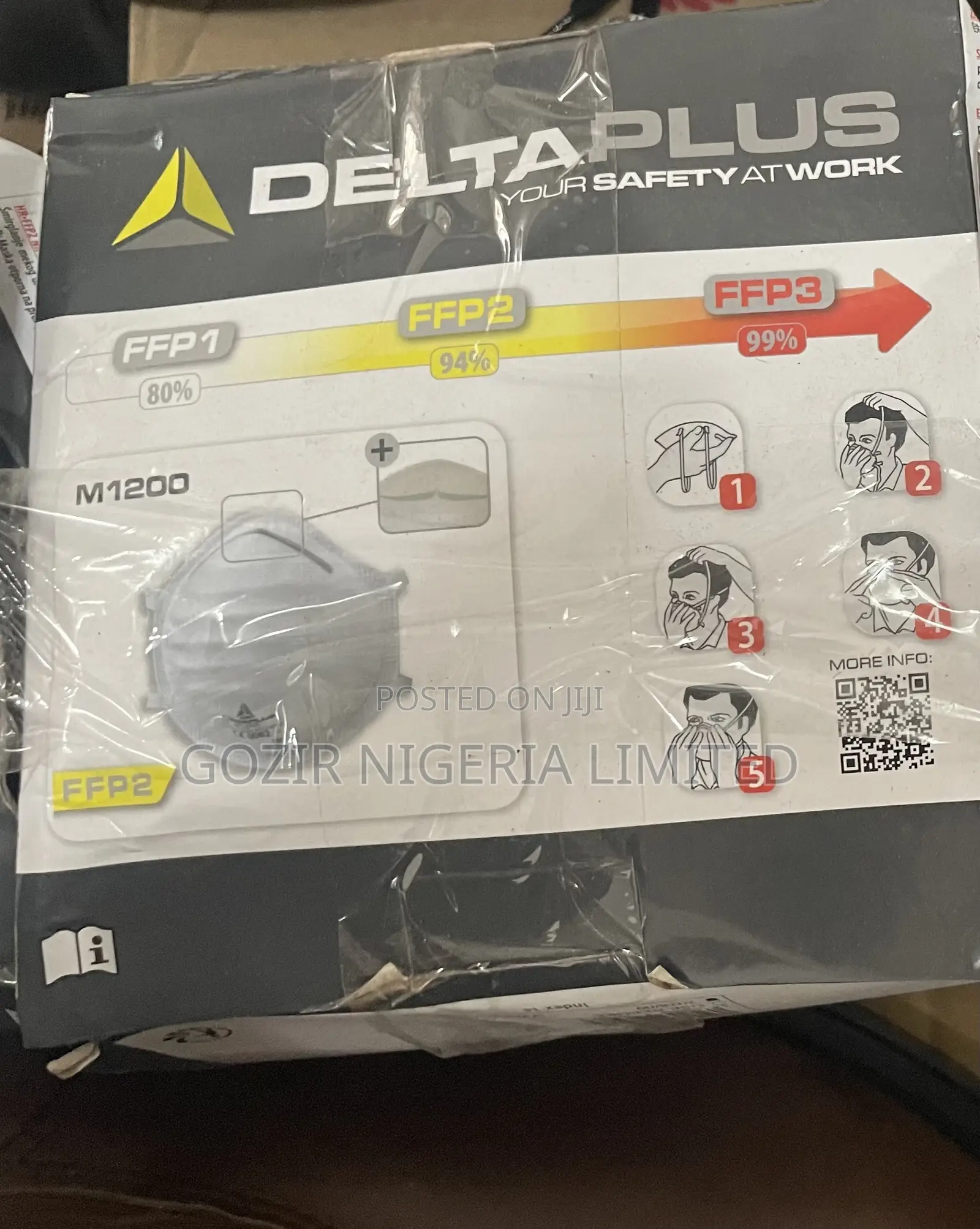 Deltaplus M1200 Nosemask