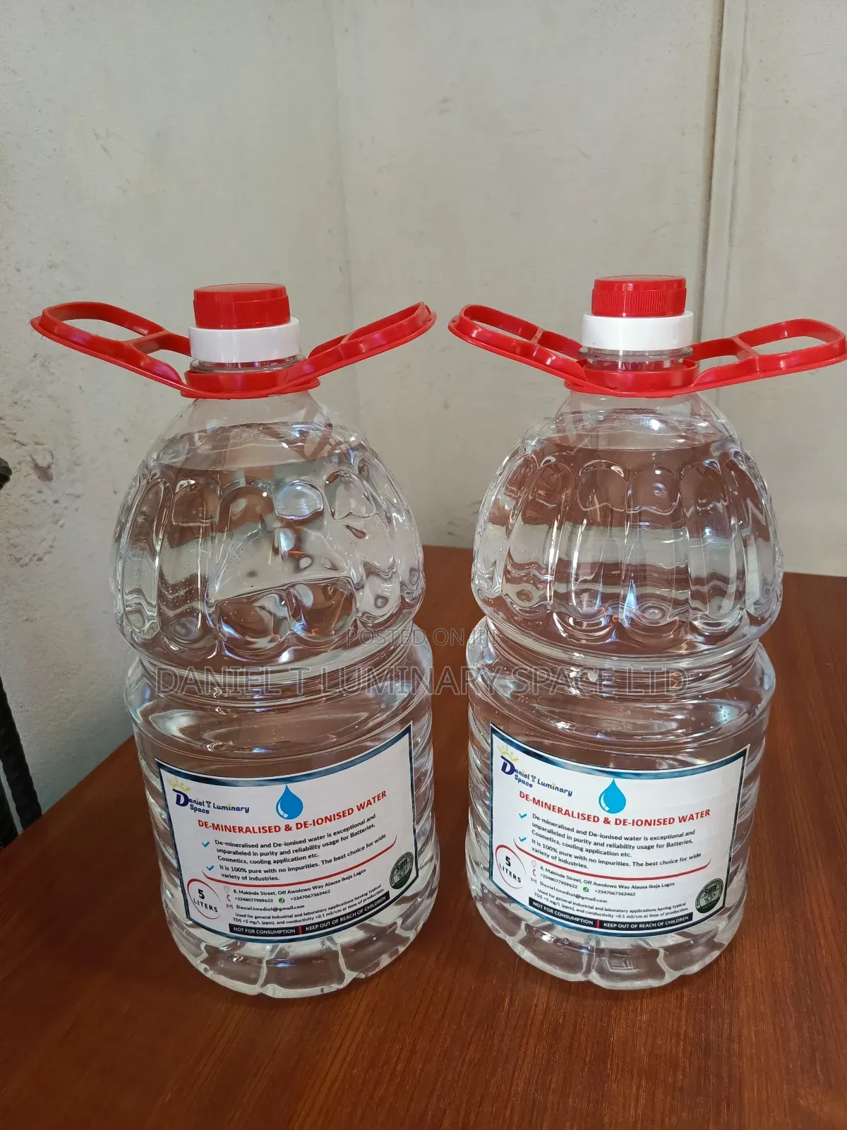 Standard Deionised Water