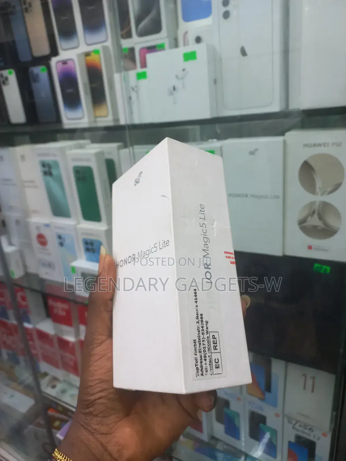 New Honor Magic5 Lite 5G 256 GB Black