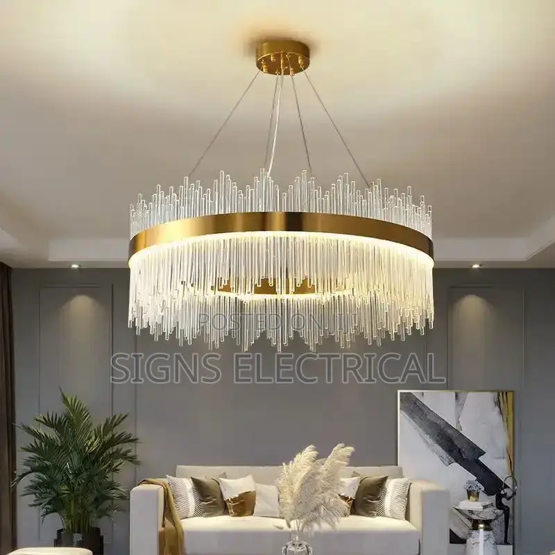 Crystal LED Chandelier Light Luxury Lamps