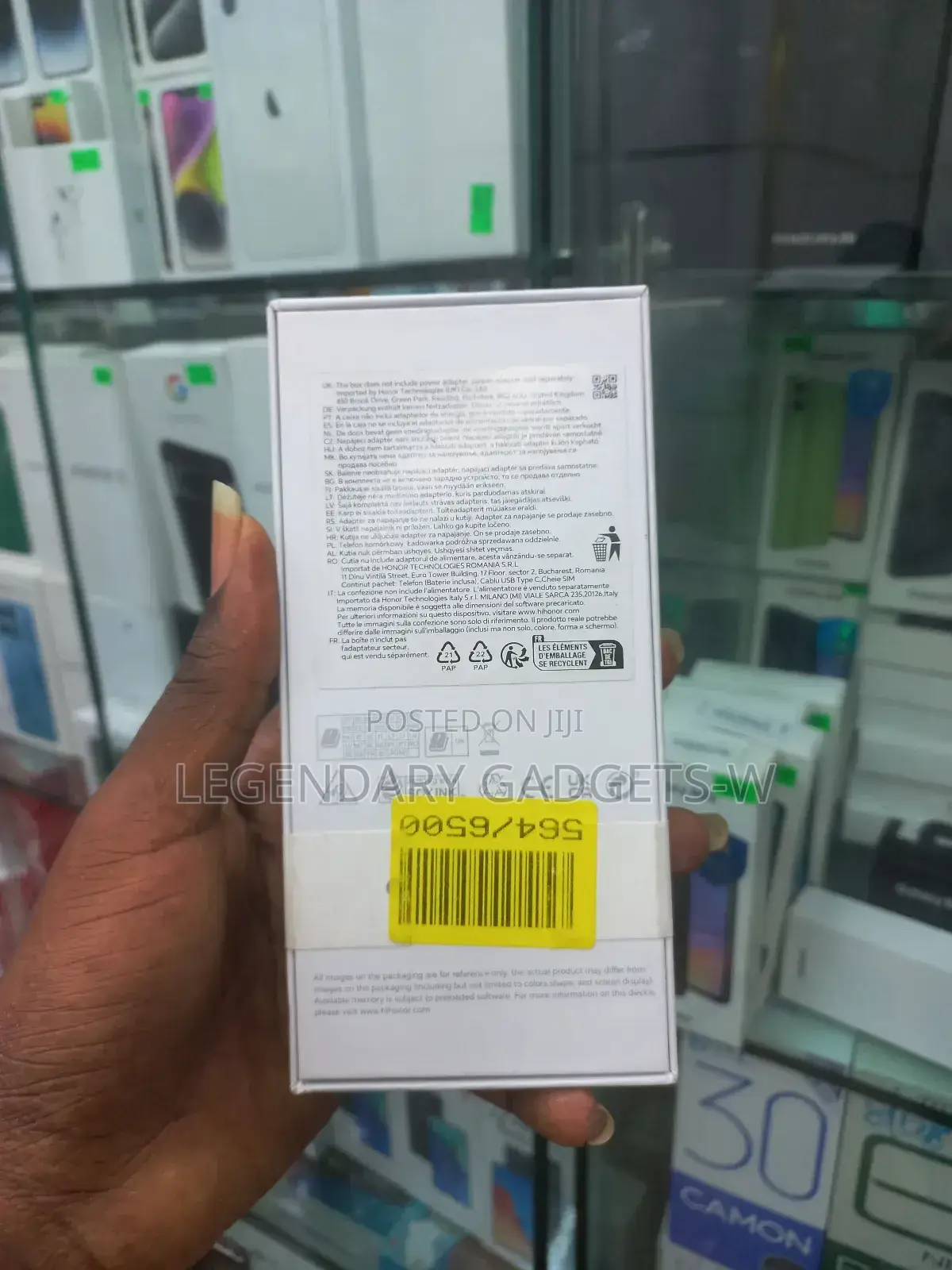 New Honor X6b 128 GB Black