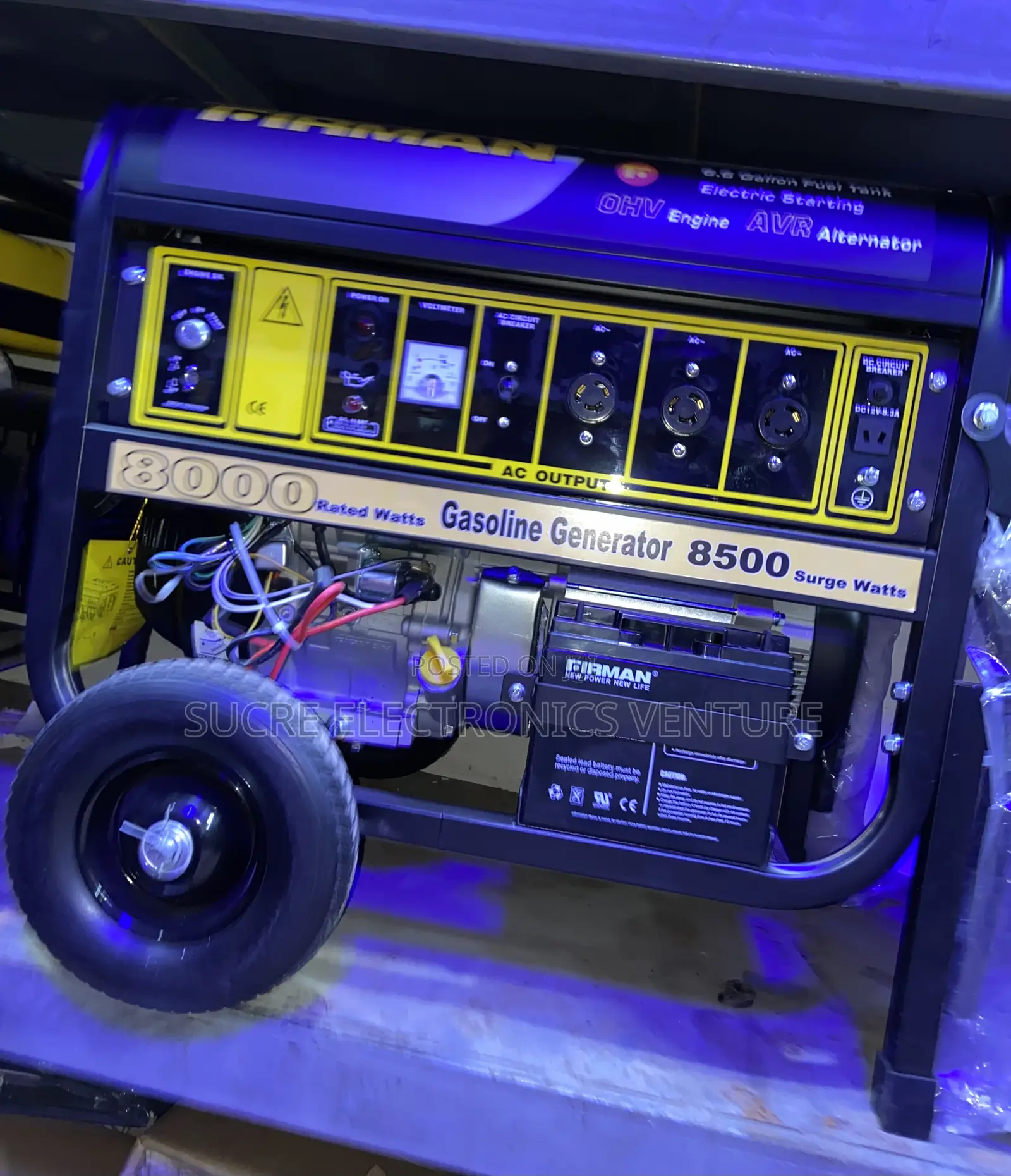 8.5kva Firman Petrol Generator