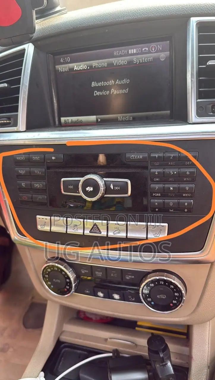 Radio/Cd Player Mercedes Benz Ml350 2012/2013 (W166)