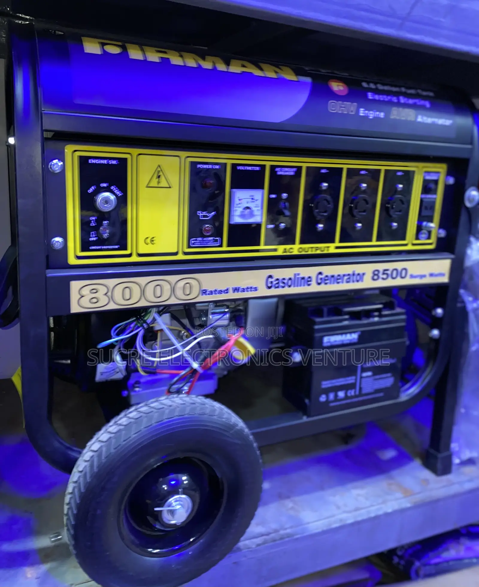 Original 8.5kva Black Firman Petrol Generator