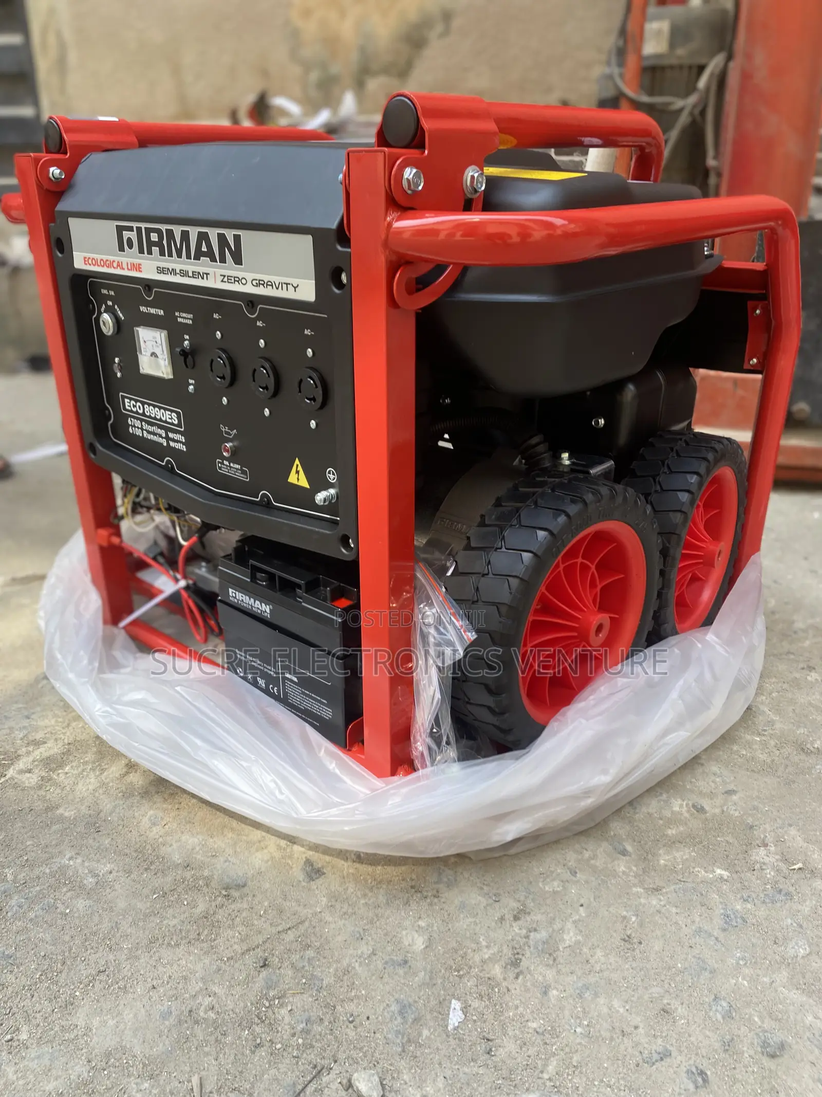 ECO8990ES 6.7kva Firman Petrol Generator