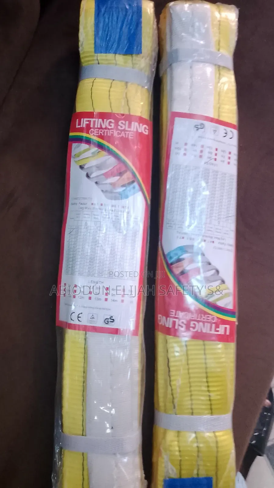 Original Quality Tested Lifting Belt 3tons By 3meters Long