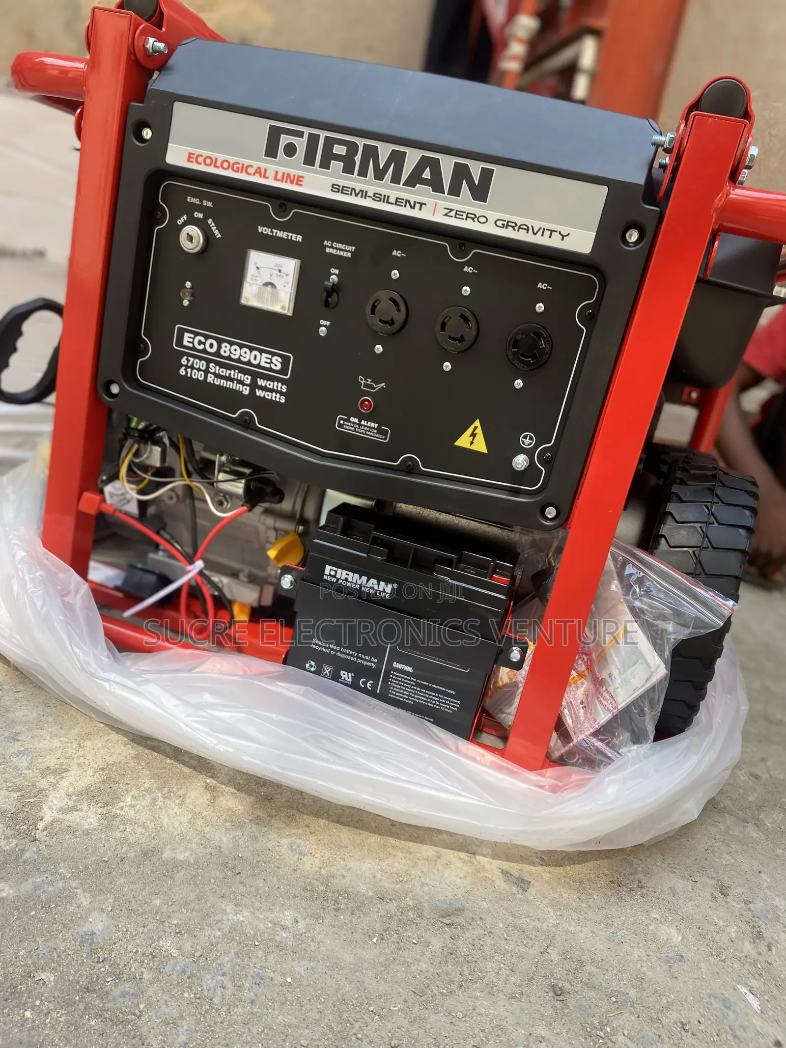 Original 6.7kva Firman Petrol Generator