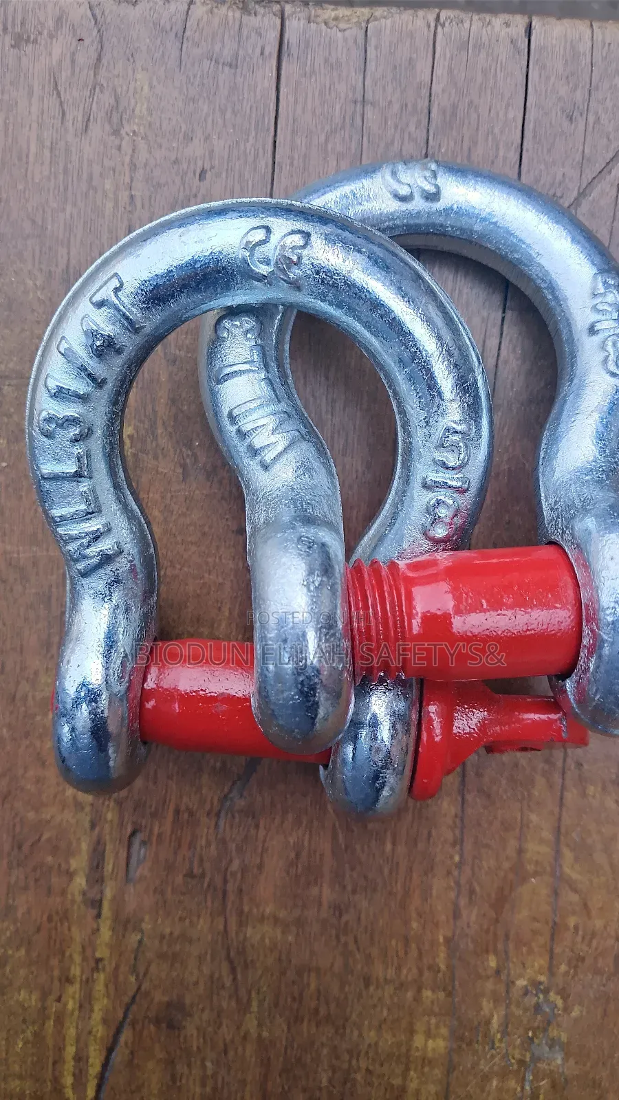 Original American Tested Bowl Shackle 3tons