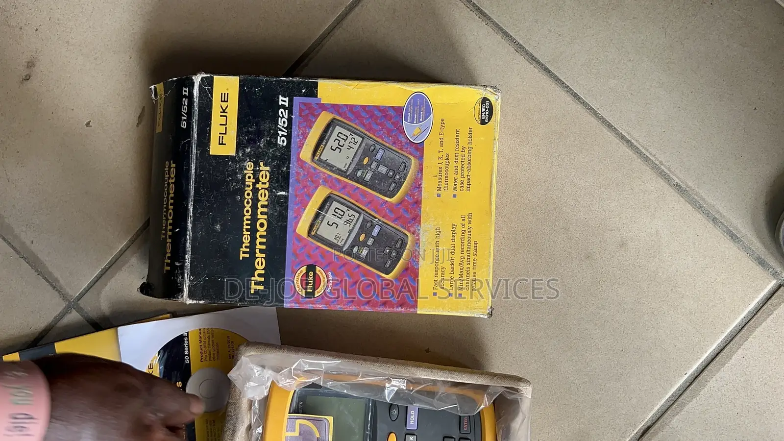 Fluke Thermocouple Thermometer Meter 51/52