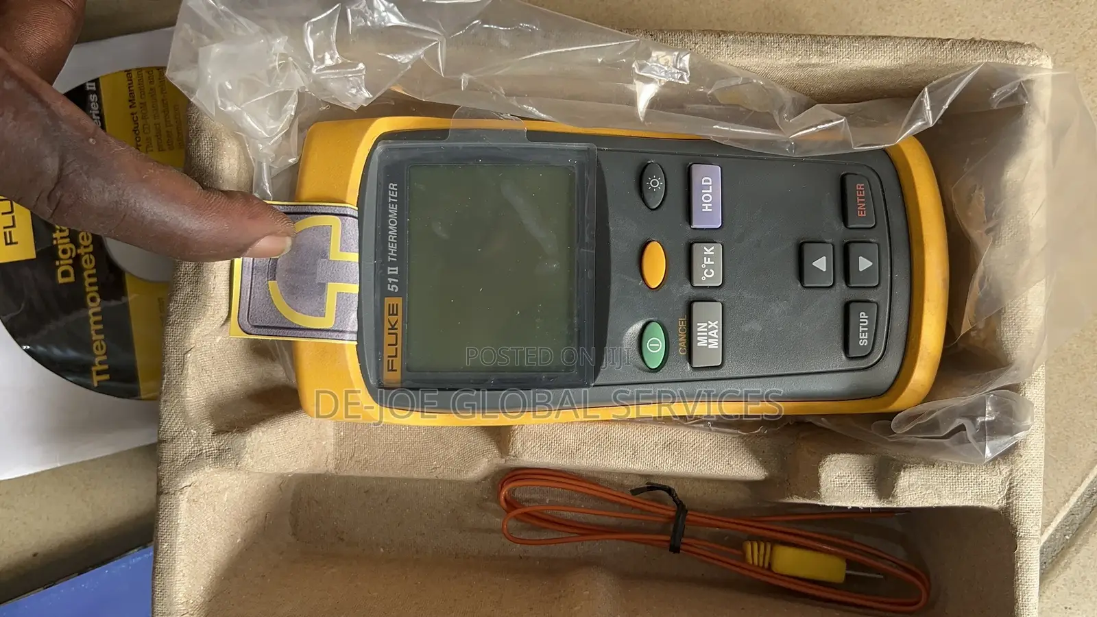 Fluke Thermocouple Thermometer Meter 51/52