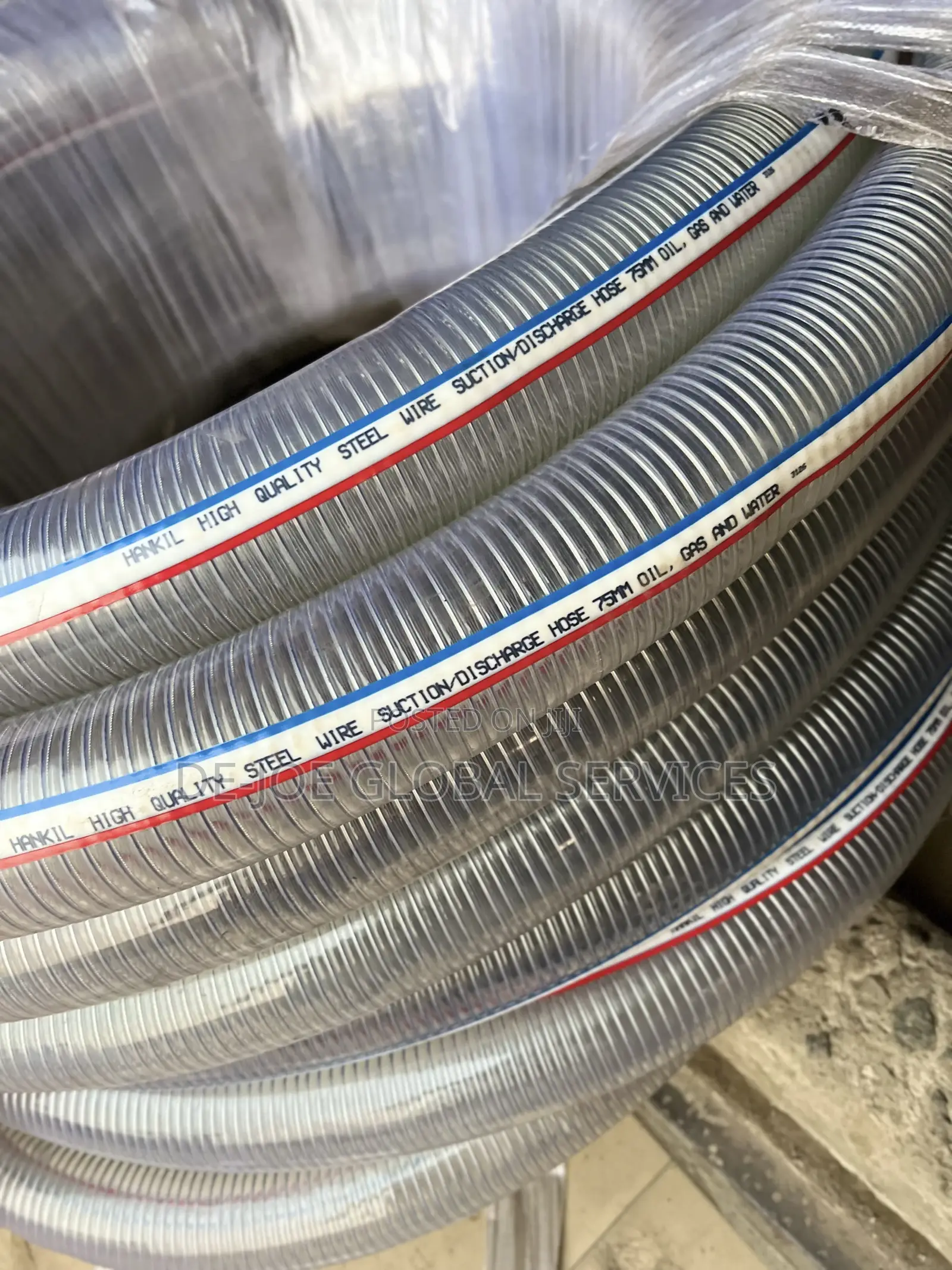 Transparent Suction and Discharge Hose 3”