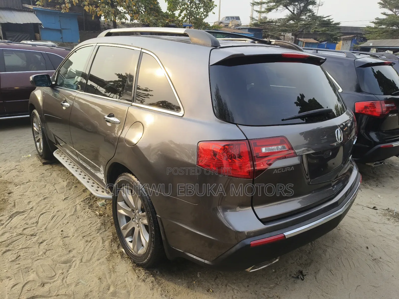 Acura MDX Advance Package SUV AWD (3.7L 6cyl 6A) 2012 Gray