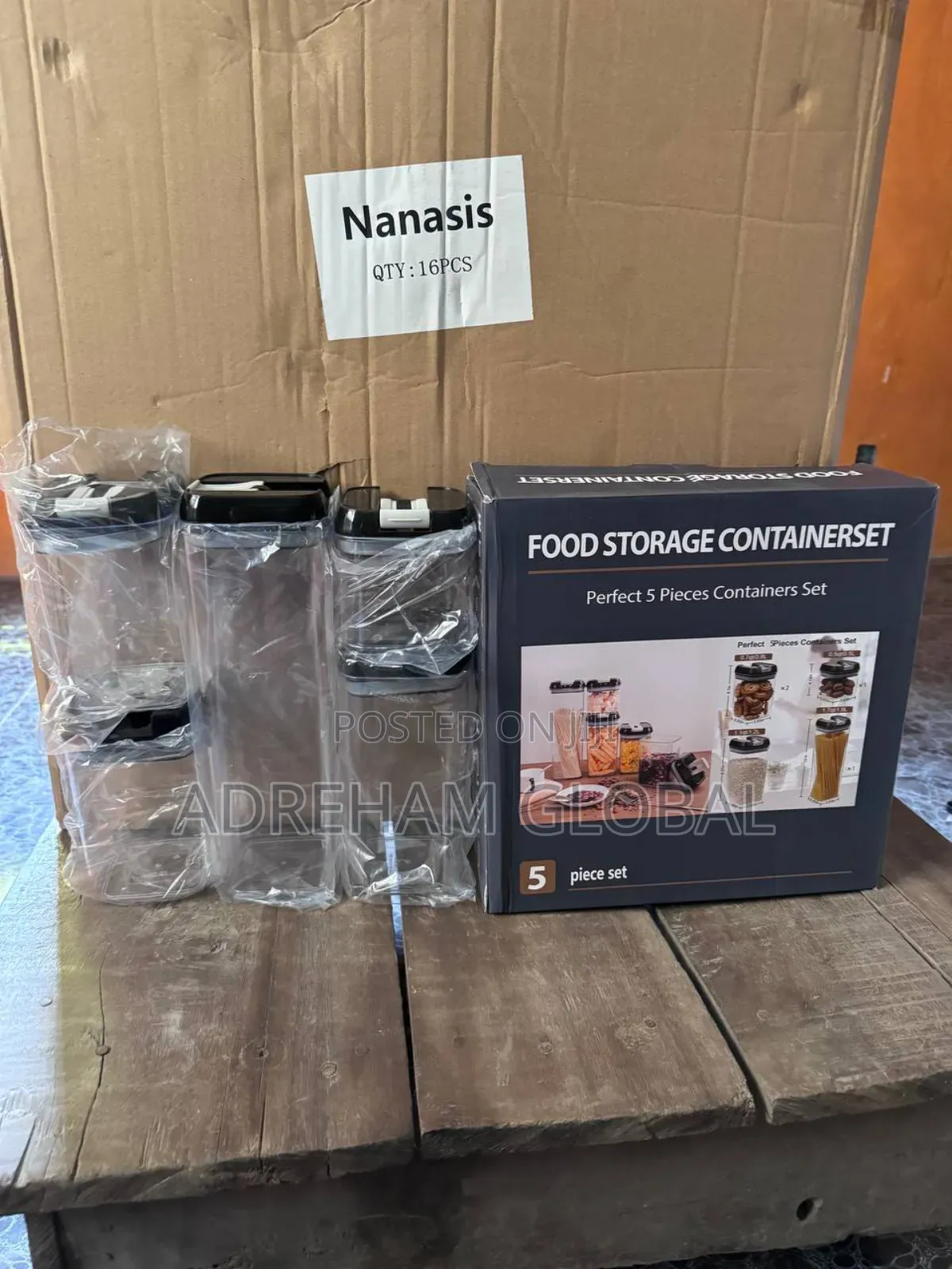5 In1 Containers Food Storage