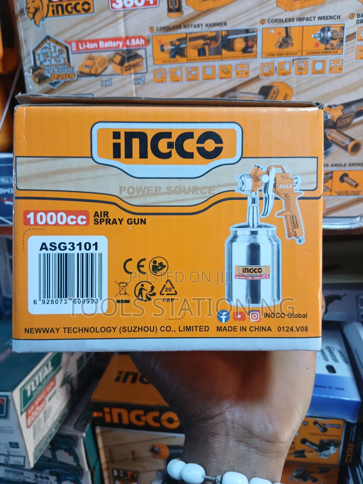 Ingco 1000cc Spraying Gun (Down Cup)