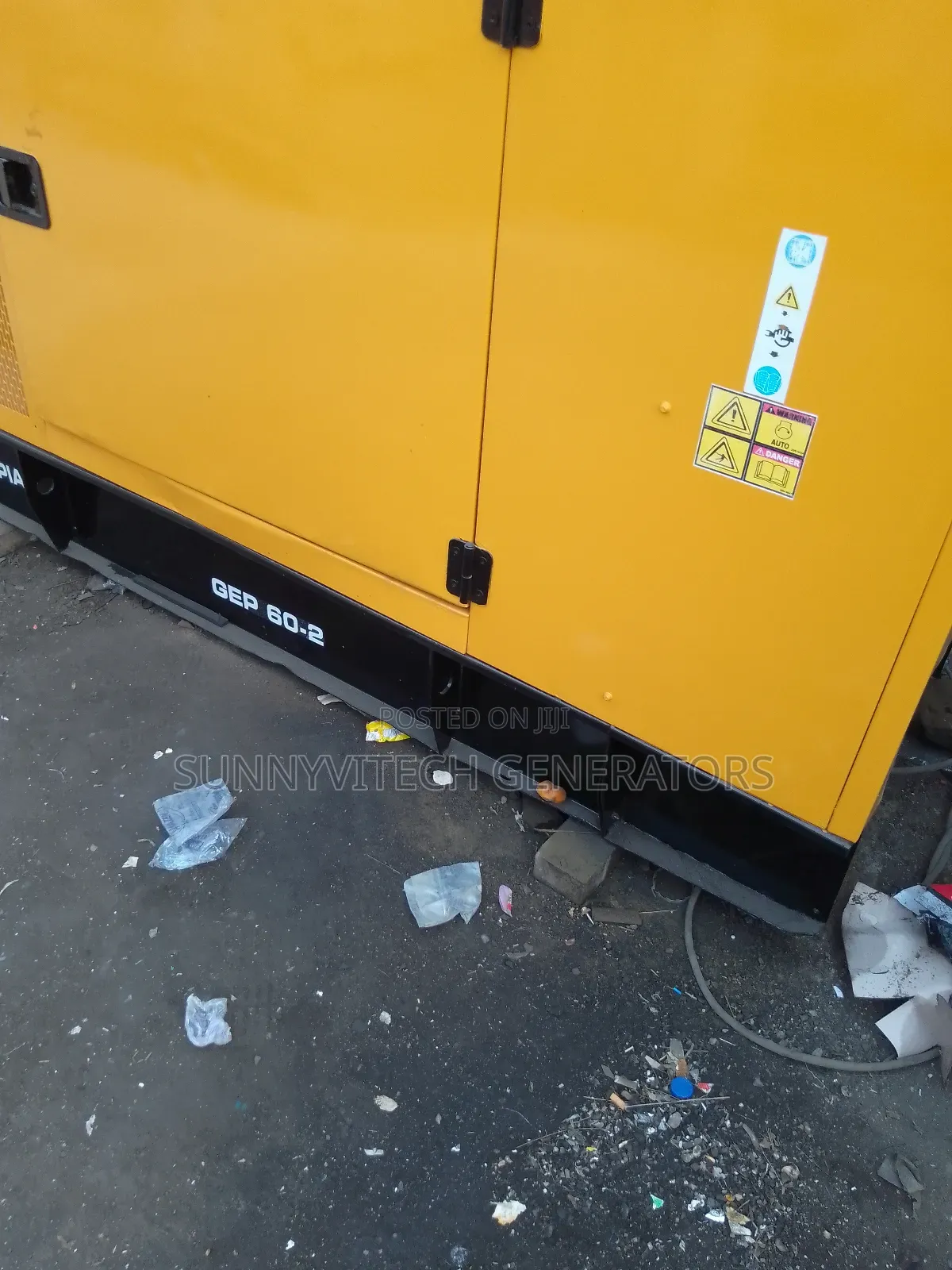 60kva Mantrac Generator Super Silent Working Perfect