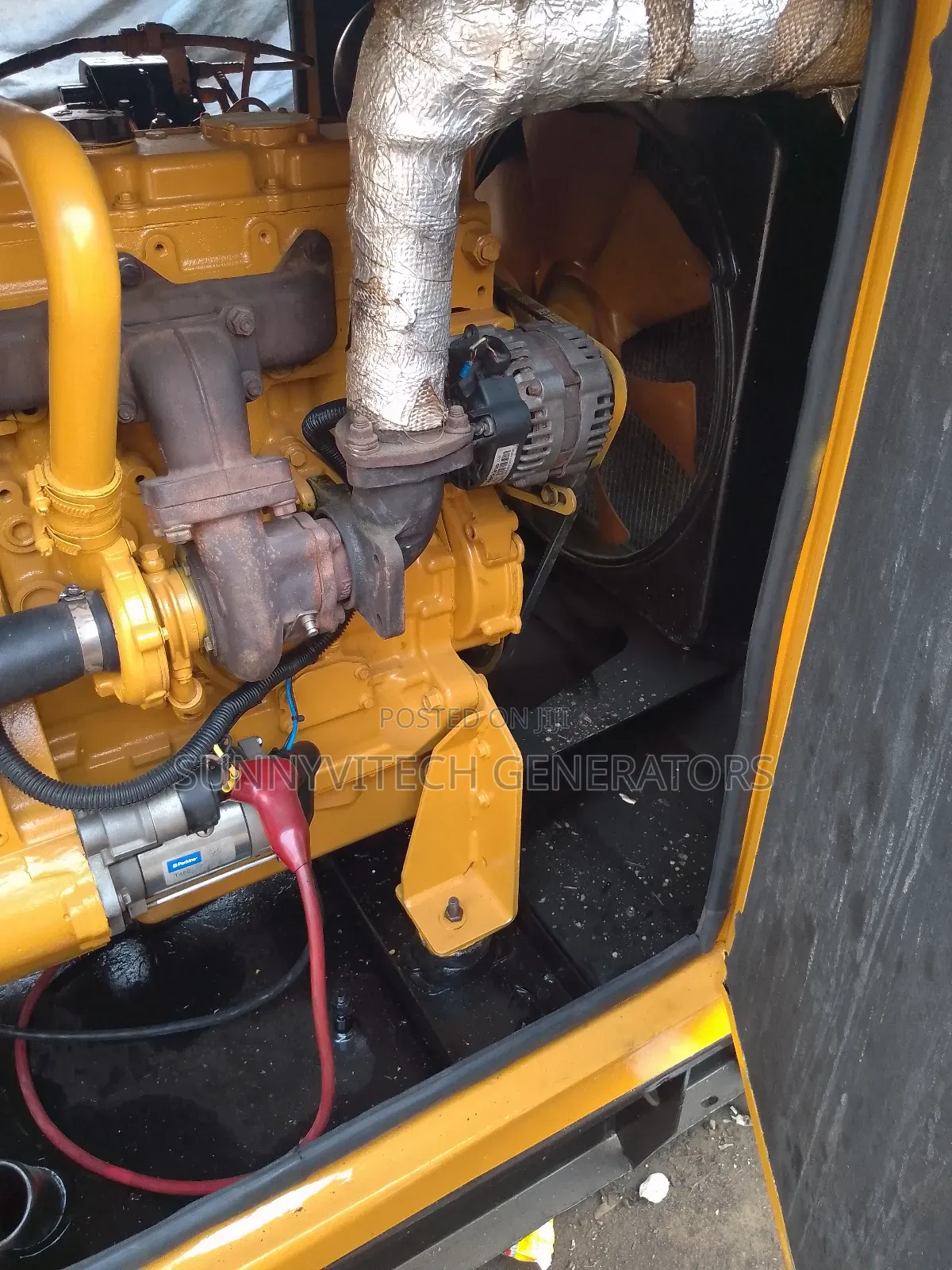 60kva Mantrac Generator Super Silent Working Perfect